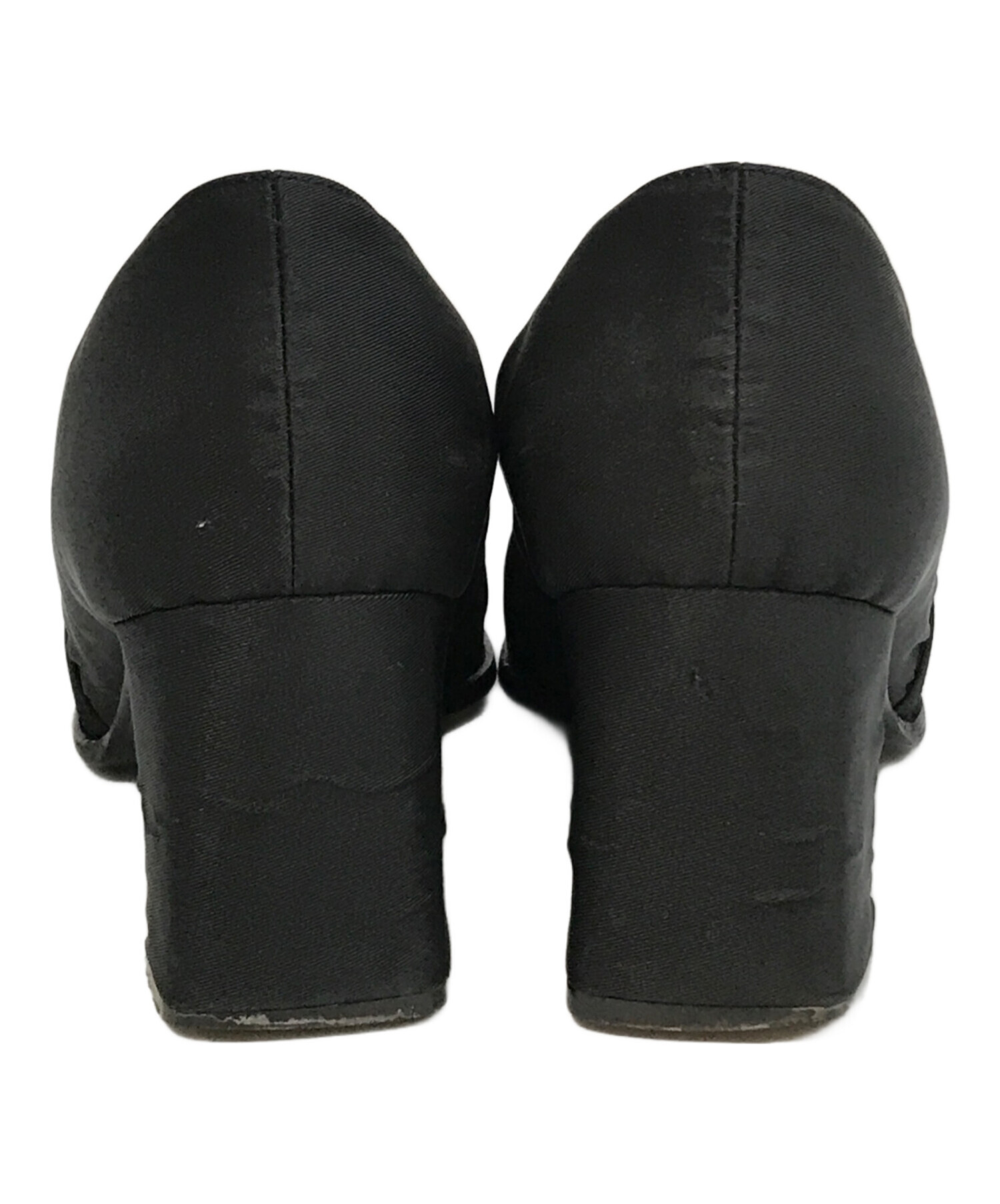 中古・古着通販】HERMES (エルメス) ケリーバックルパンプス ブラック 中古・古着通販】HERMES (エルメス) ケリーバックルパンプス ブラック