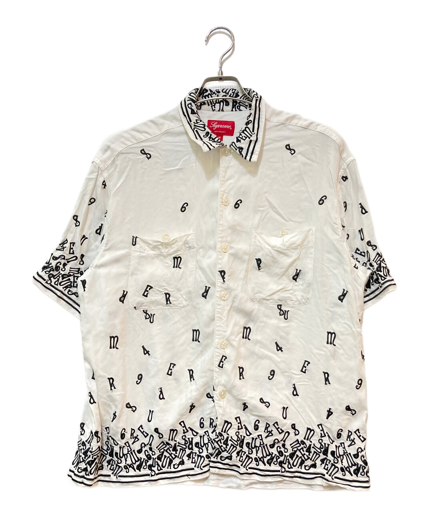 中古・古着通販】SUPREME (シュプリーム) Nouveau Embroidered S/S 