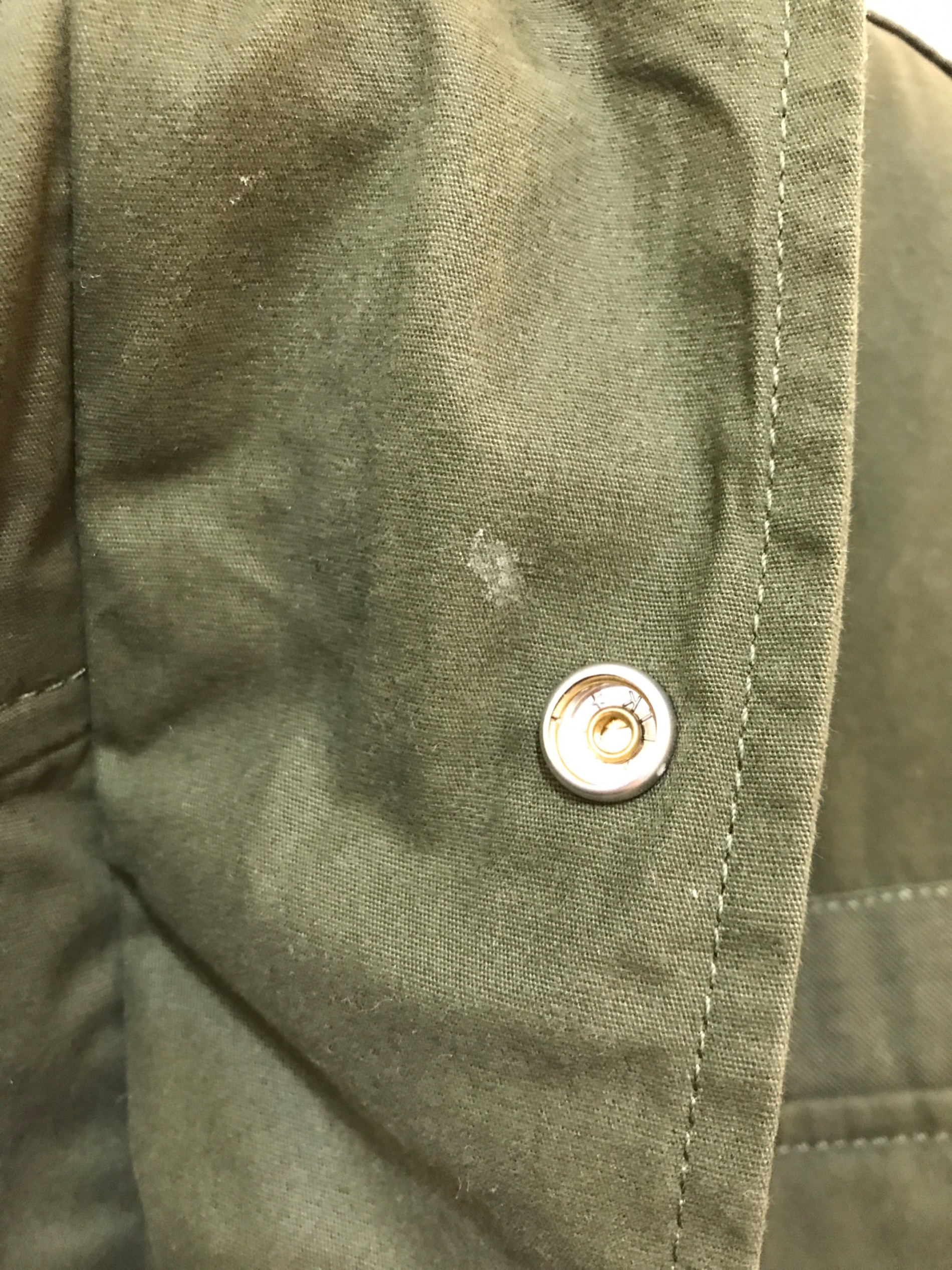 中古・古着通販】DIESEL (ディーゼル) ミリタリージャケット カーキ