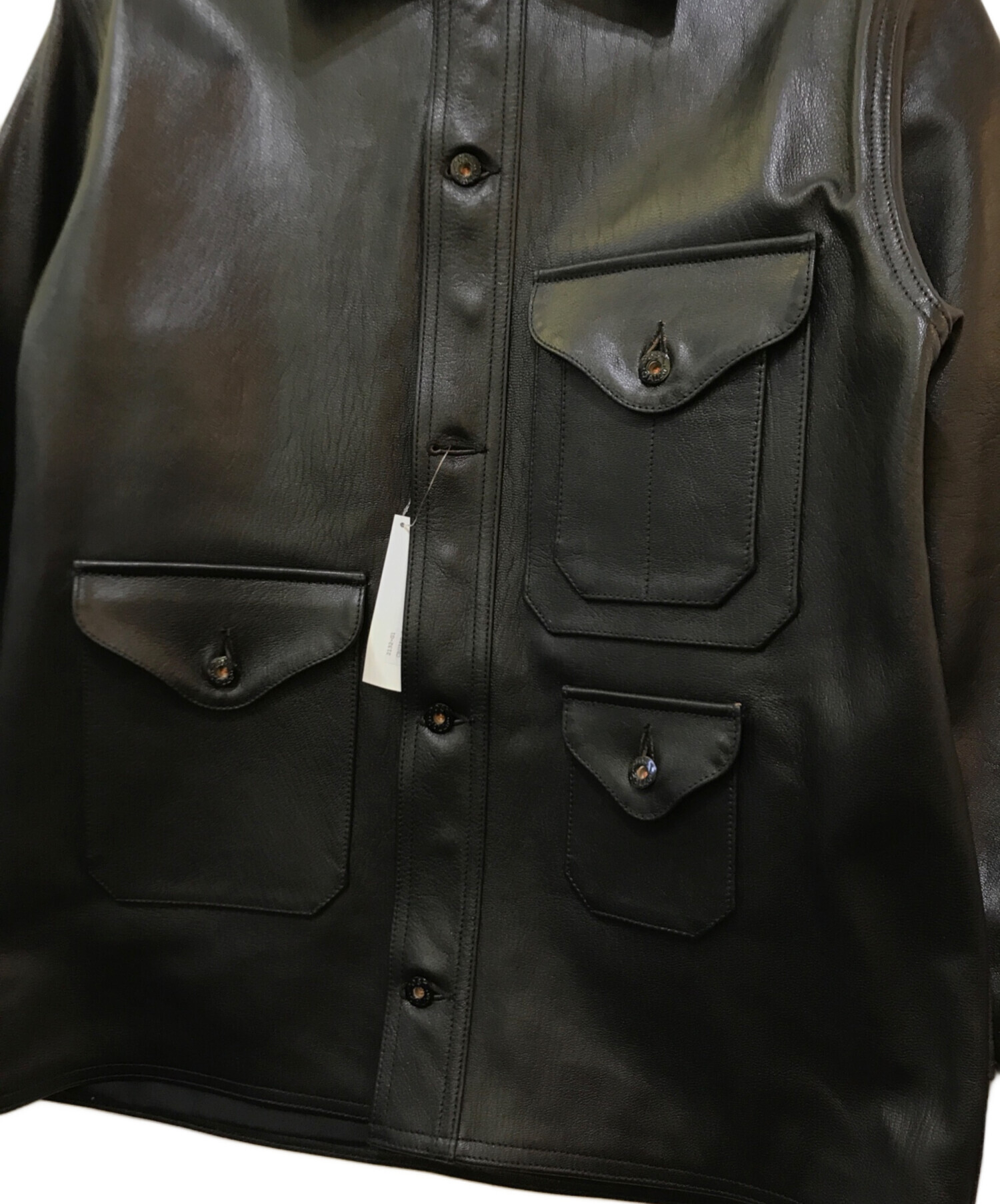 中古・古着通販】POST O'ALLS (ポストオーバーオールズ) ゴートスキン