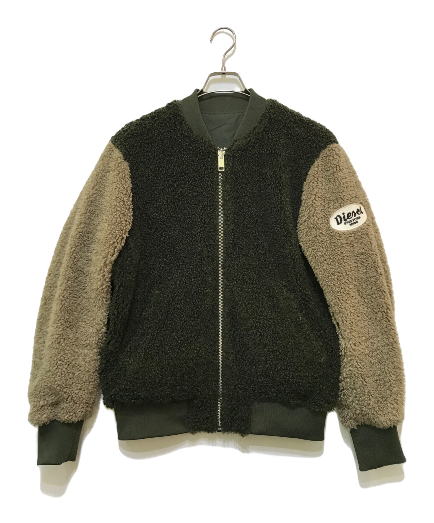中古・古着通販】DIESEL (ディーゼル) リバーシブルジャケット カーキ