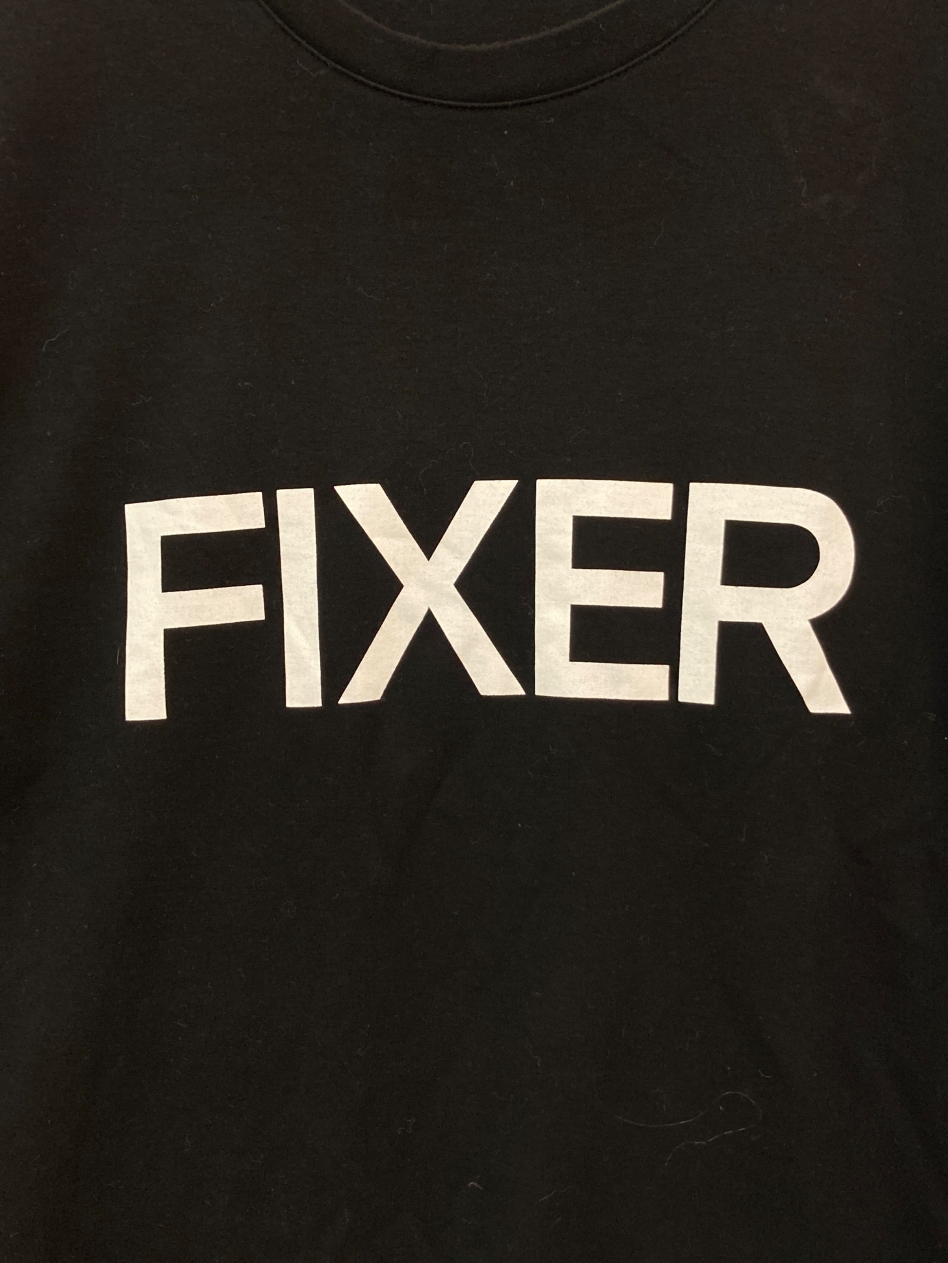 中古・古着通販】FIXER (フィクサー) ロゴプリントTシャツ FTS02