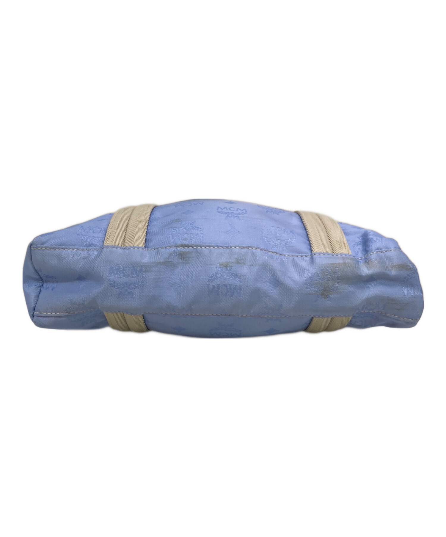 中古・古着通販】MCM (エムシーエム) ナイロントートバッグ スカイ 