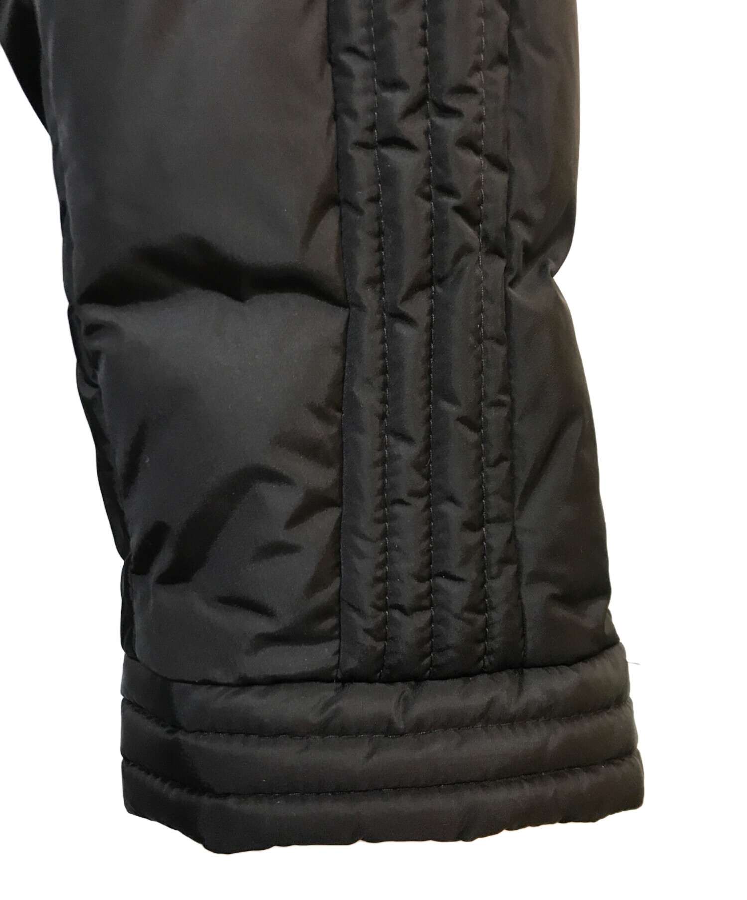 中古・古着通販】MONCLER (モンクレール) ALLEMAND レザー切替ダウン