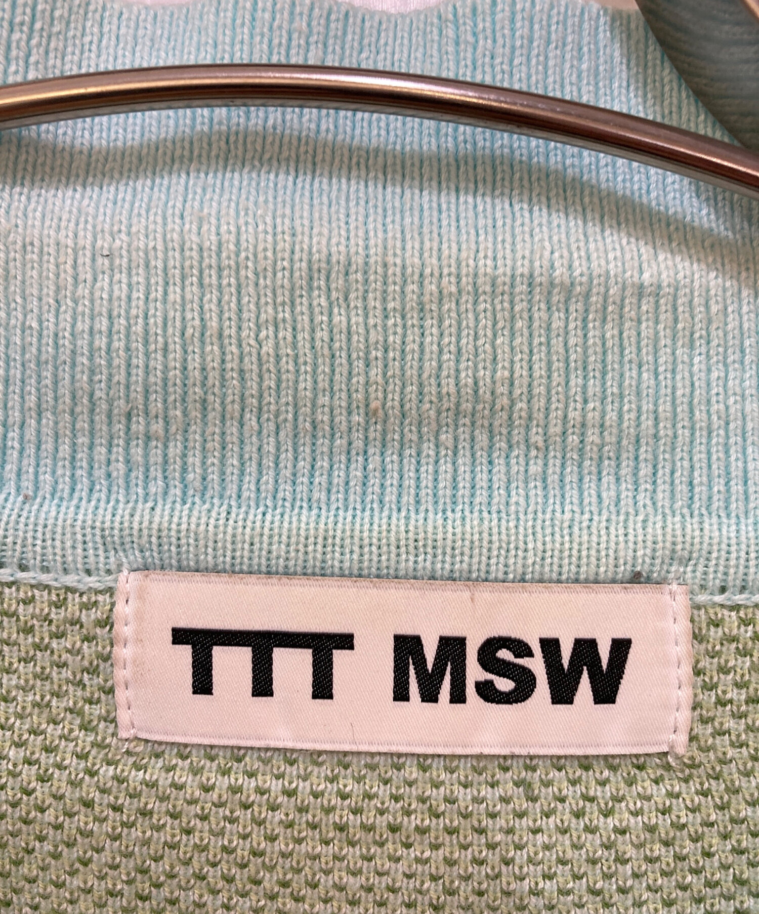 中古・古着通販】TTT MSW (ティー) FLOWER ZIP TTT-2021SS-KT03 ブルー