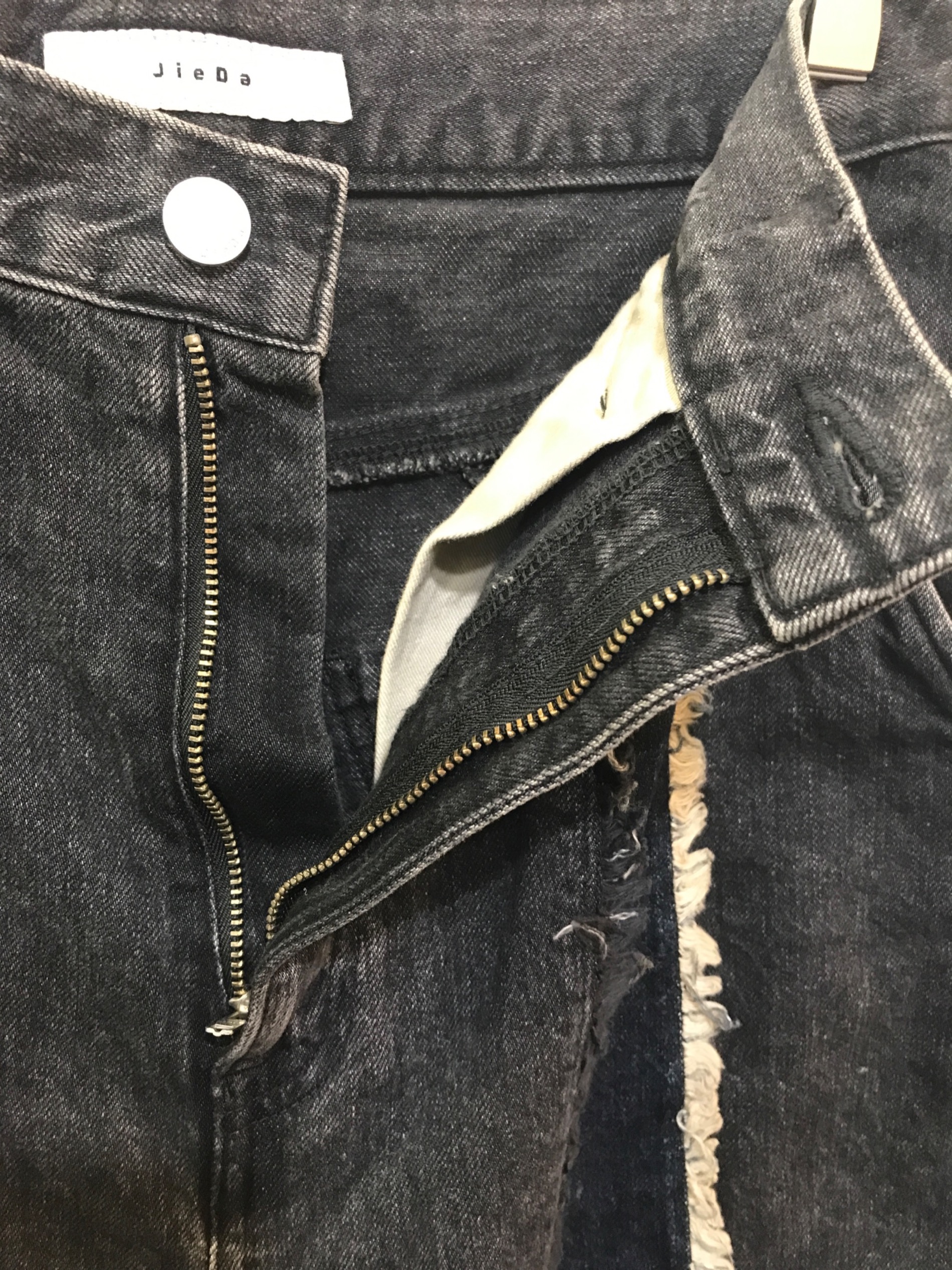 中古・古着通販】jieda (ジエダ) SWITCHING OVER DENIM PANTS Jie-22W