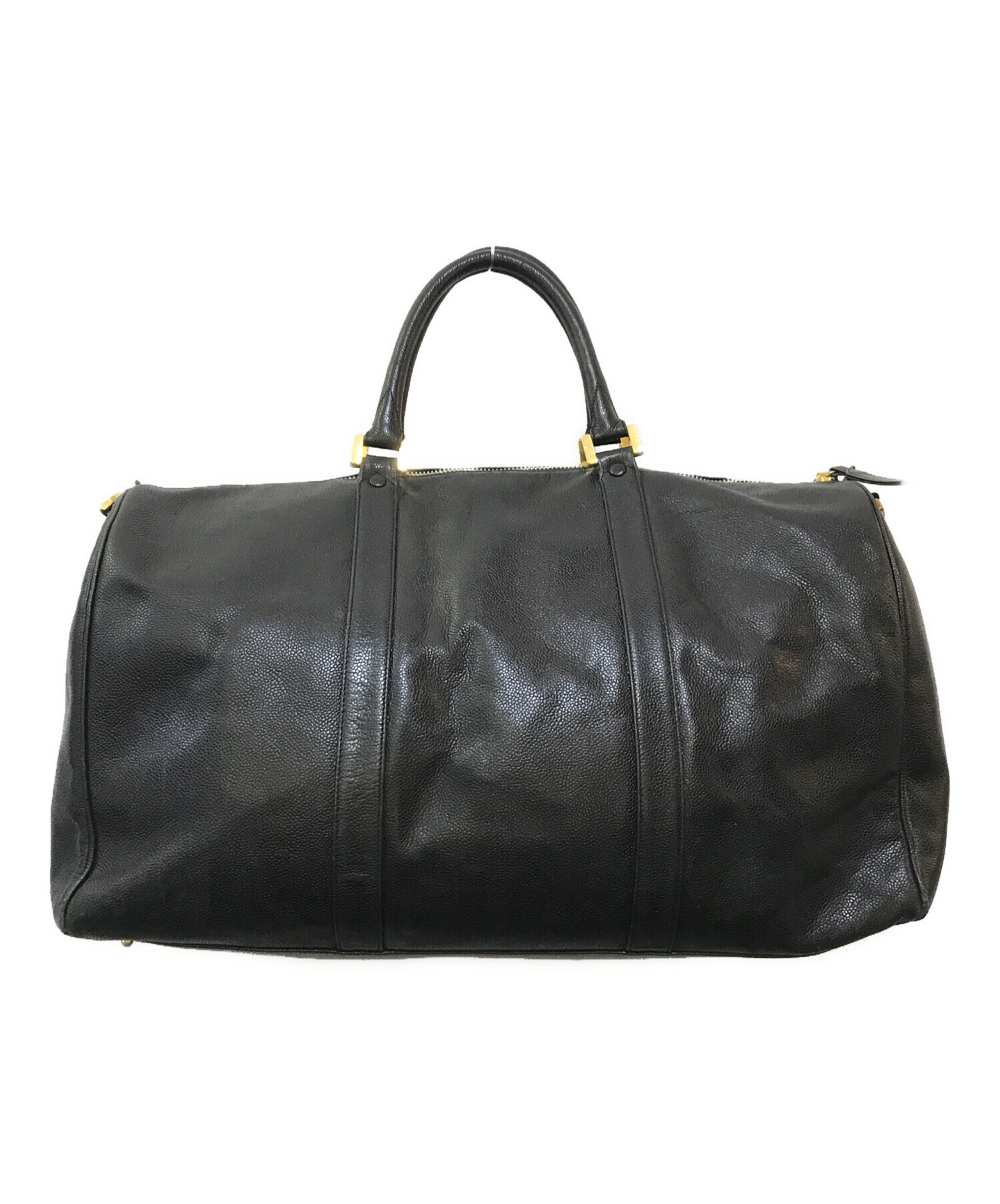 中古・古着通販】CHANEL (シャネル) ボストンバッグ ブラック