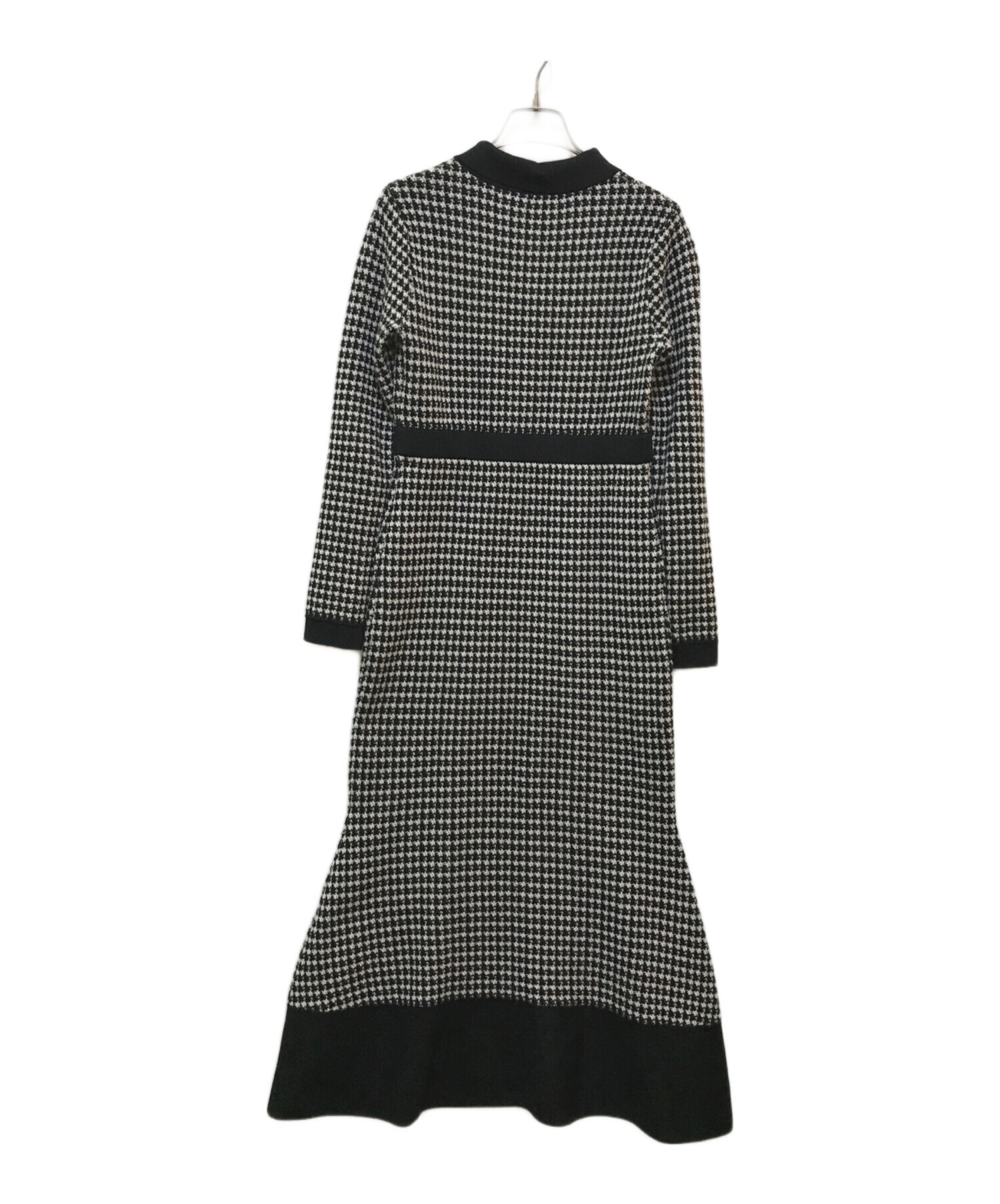 ワンピース BuckinghamHoundstoothKnitDress Herlipto 中古・古着通販】HER LIP TO (ハーリップトゥ) Buckingham Houndstooth