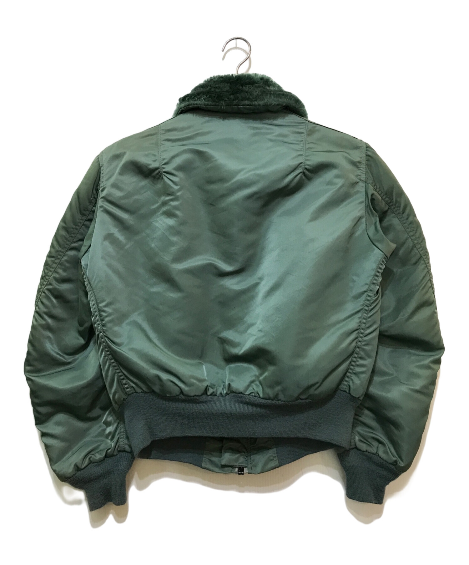 中古・古着通販】ALPHA (アルファ) B-15D フライトジャケット グリーン