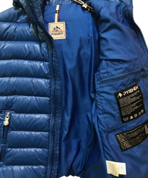 中古・古着通販】Pyrenex (ピレネックス) ダウンベスト ブルー サイズ