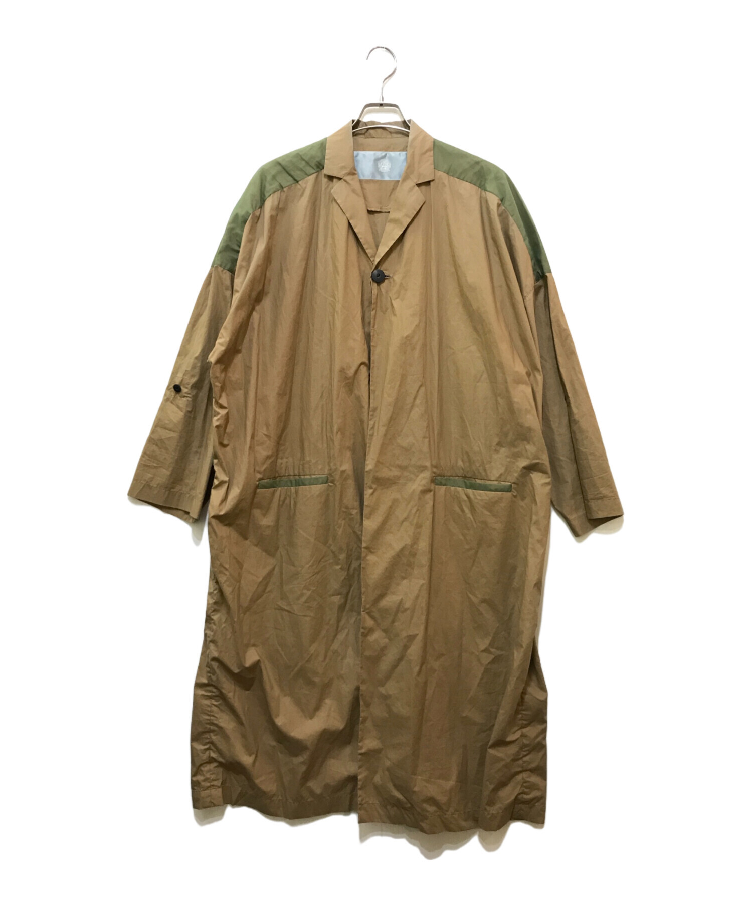 中古・古着通販】Dulcamara (ドゥルカマラ) バックレイヤードコート