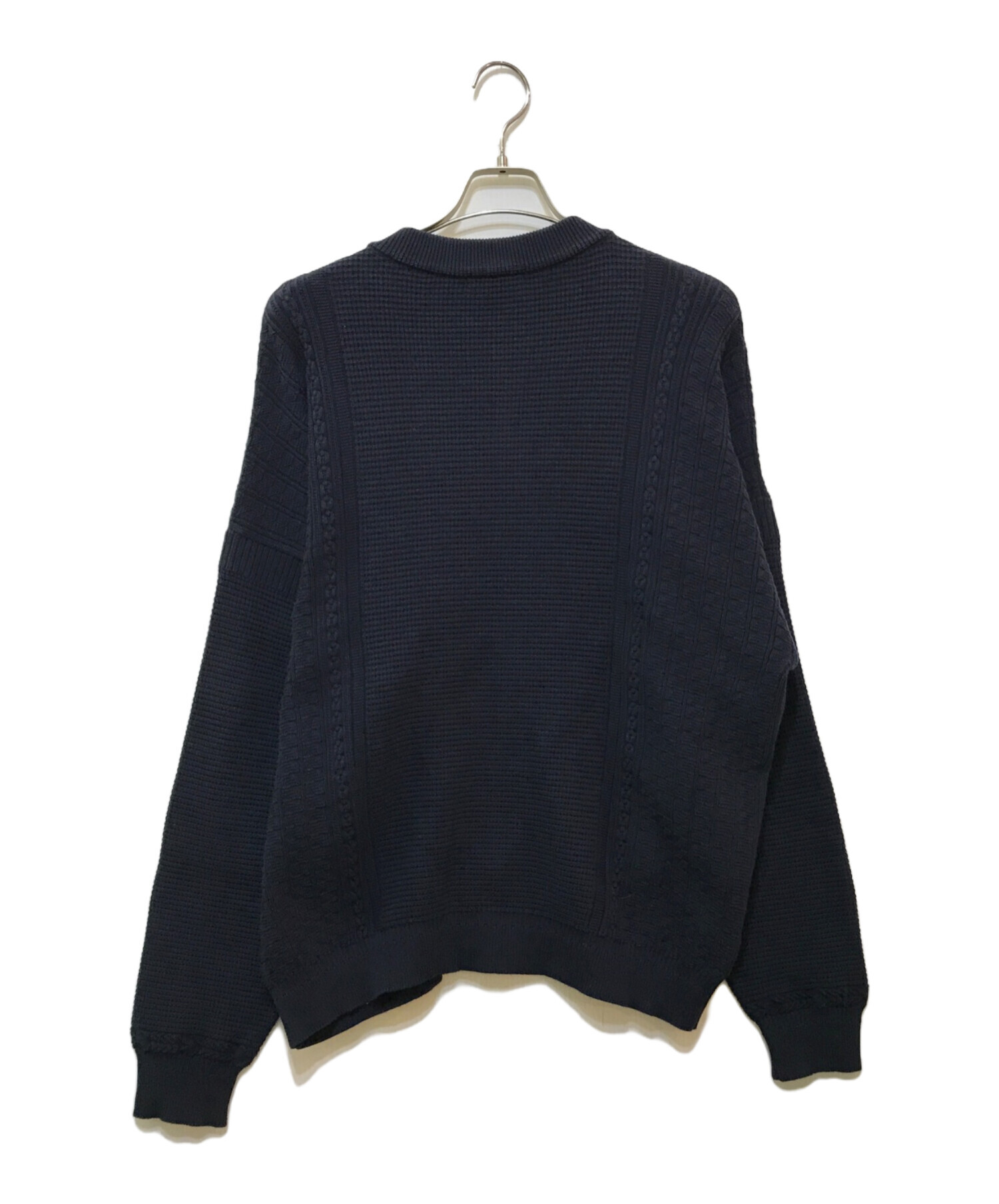 中古・古着通販】yashiki (ヤシキ) Yukisora Cardigan ネイビー サイズ 
