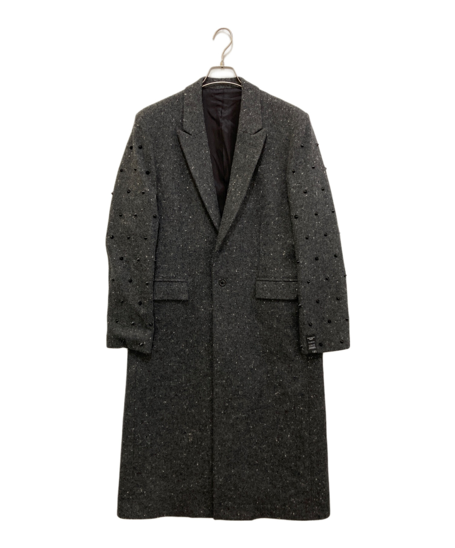 中古・古着通販】SHAREEF (シャリーフ) スタッズチェスターコート