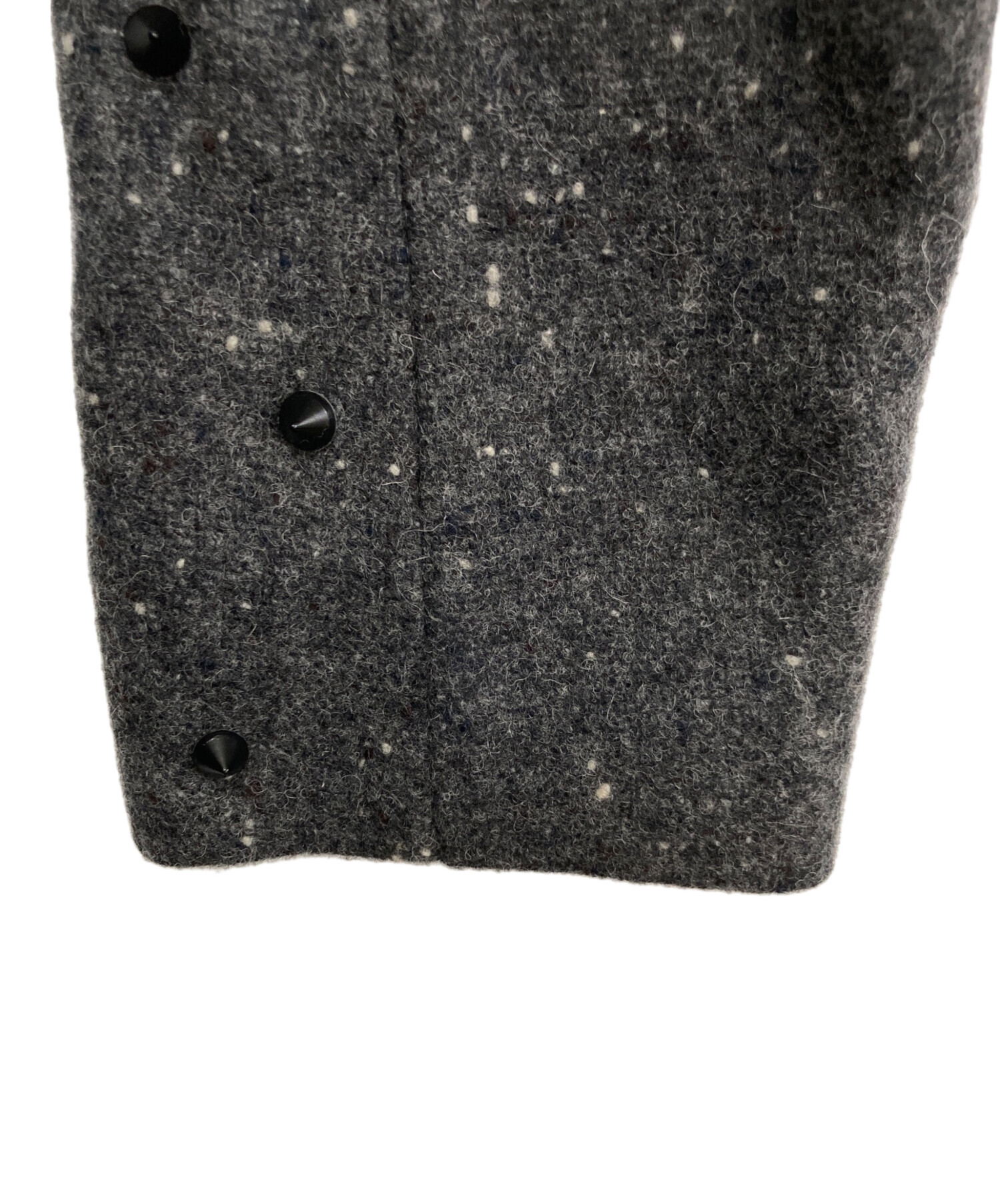 中古・古着通販】SHAREEF (シャリーフ) スタッズチェスターコート