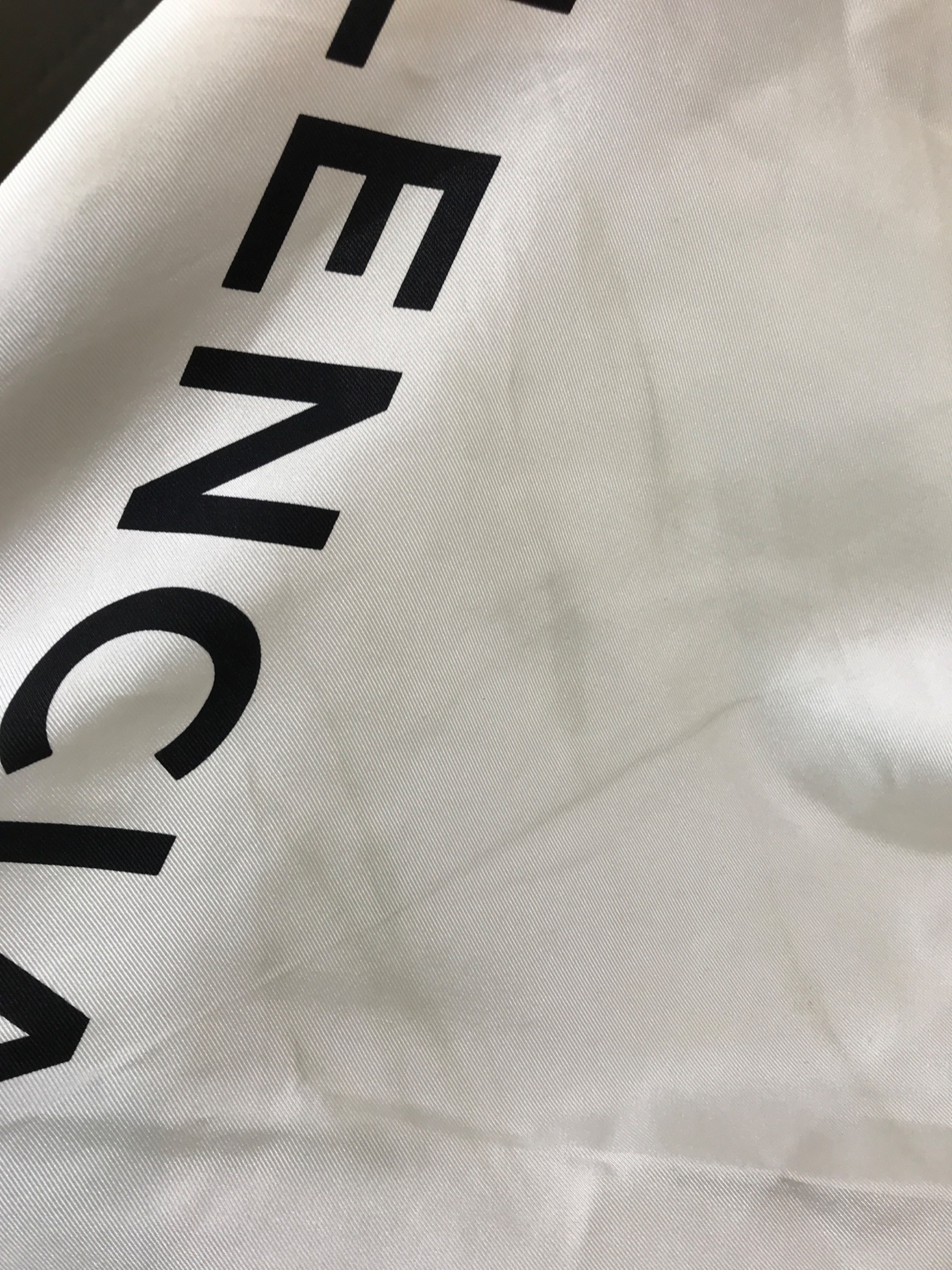 中古・古着通販】BALENCIAGA (バレンシアガ) シルクスカーフ ブラック