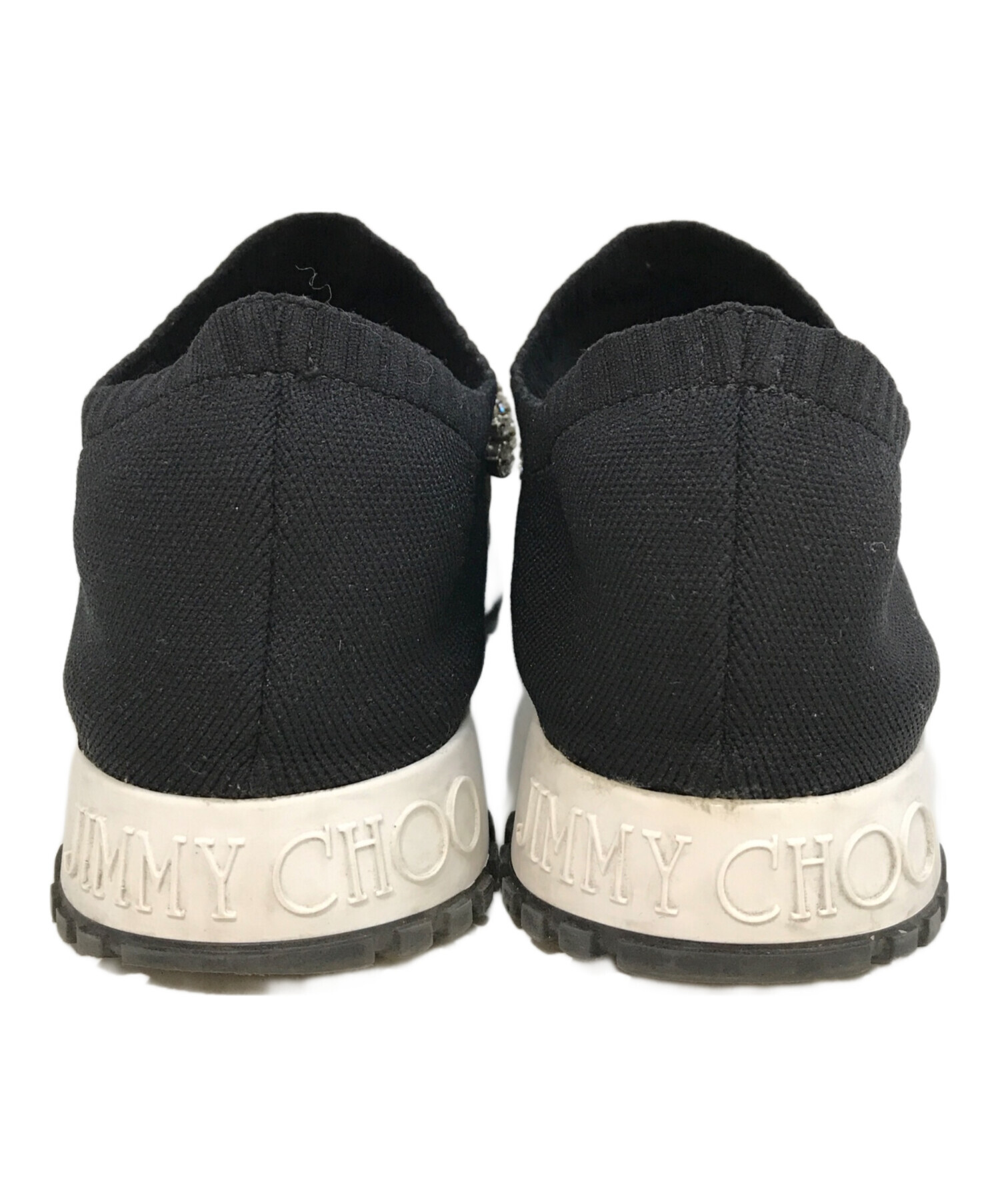 中古・古着通販】JIMMY CHOO (ジミーチュウ) クリスタルビジューニット 