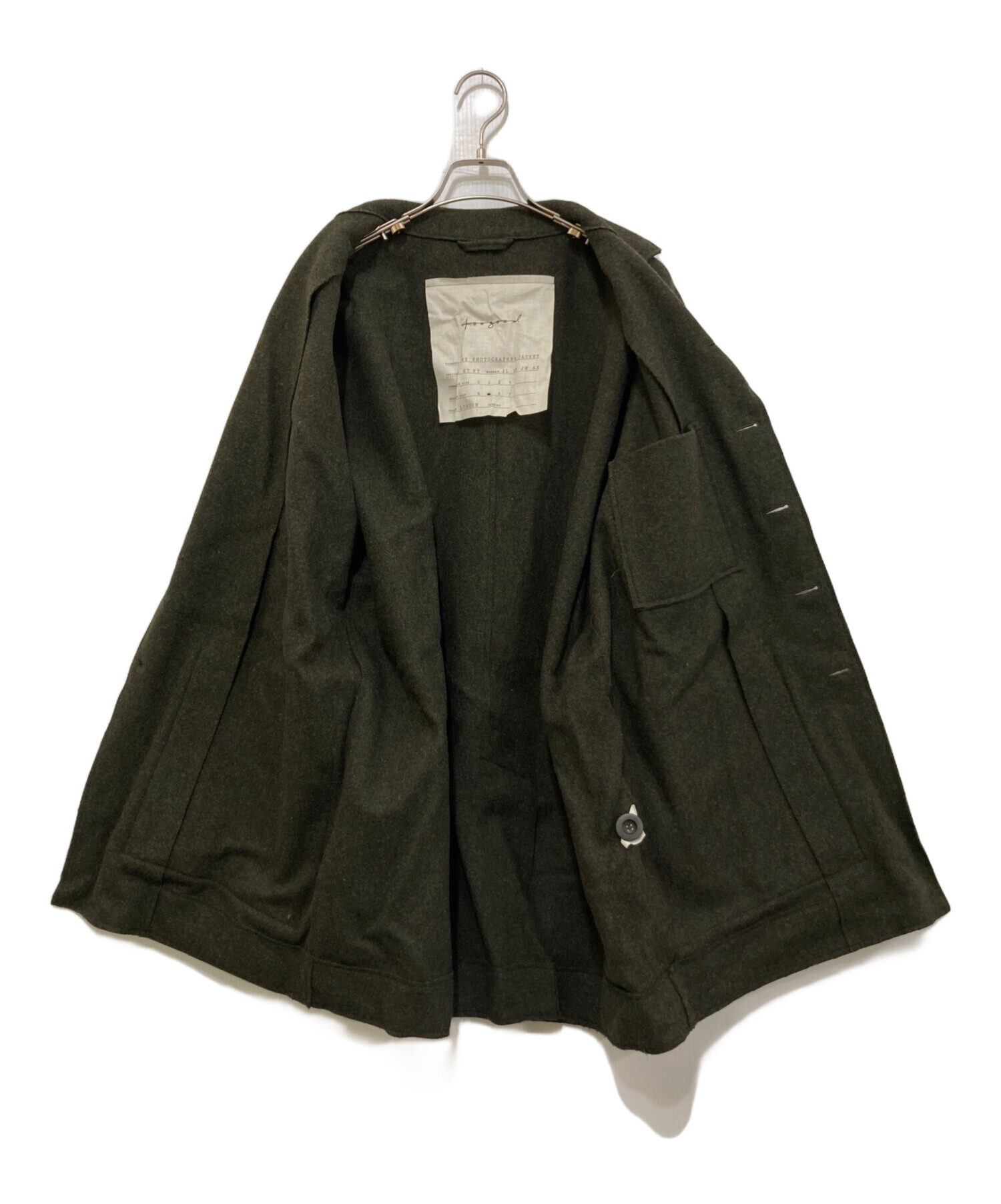 中古・古着通販】toogood (トゥーグッド) THE PHOTOGRAPHER JACKET