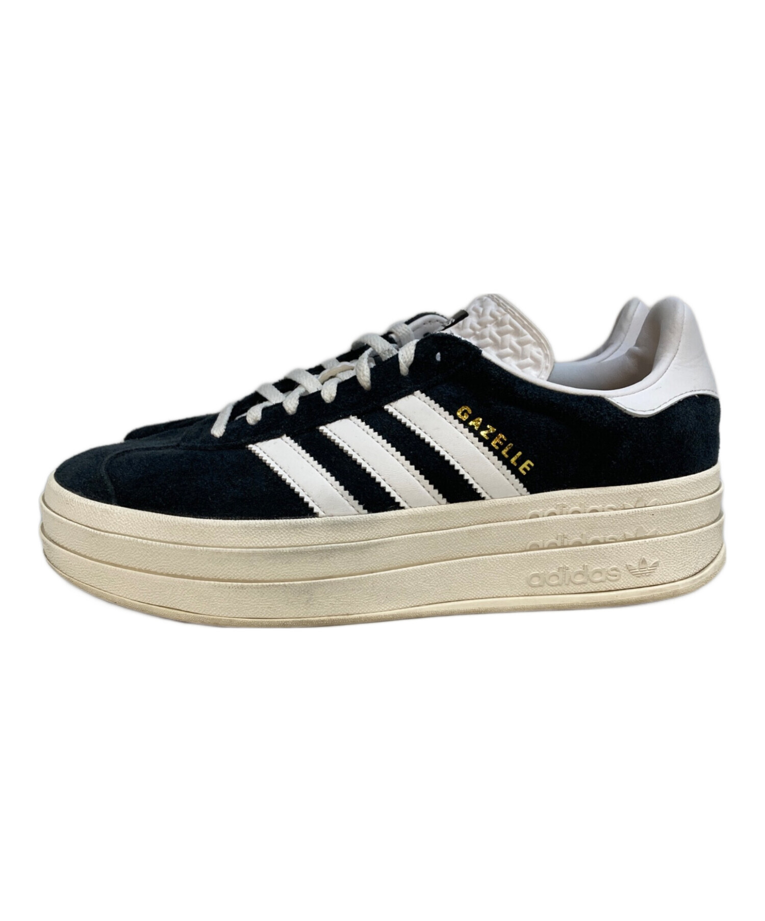 中古・古着通販】adidas (アディダス) Gazelle Bold ブラック サイズ 
