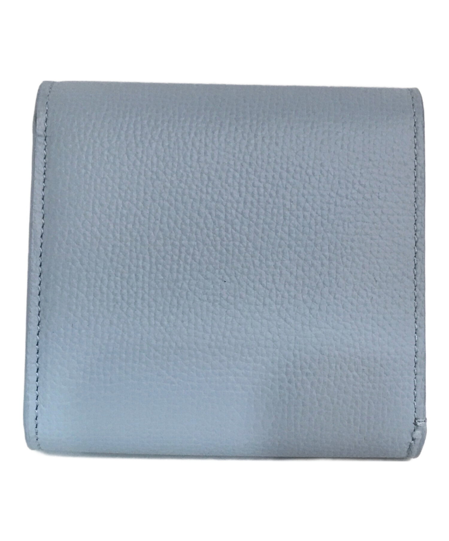 中古・古着通販】LOEWE (ロエベ) コンパクトフラップウォレット ブルー