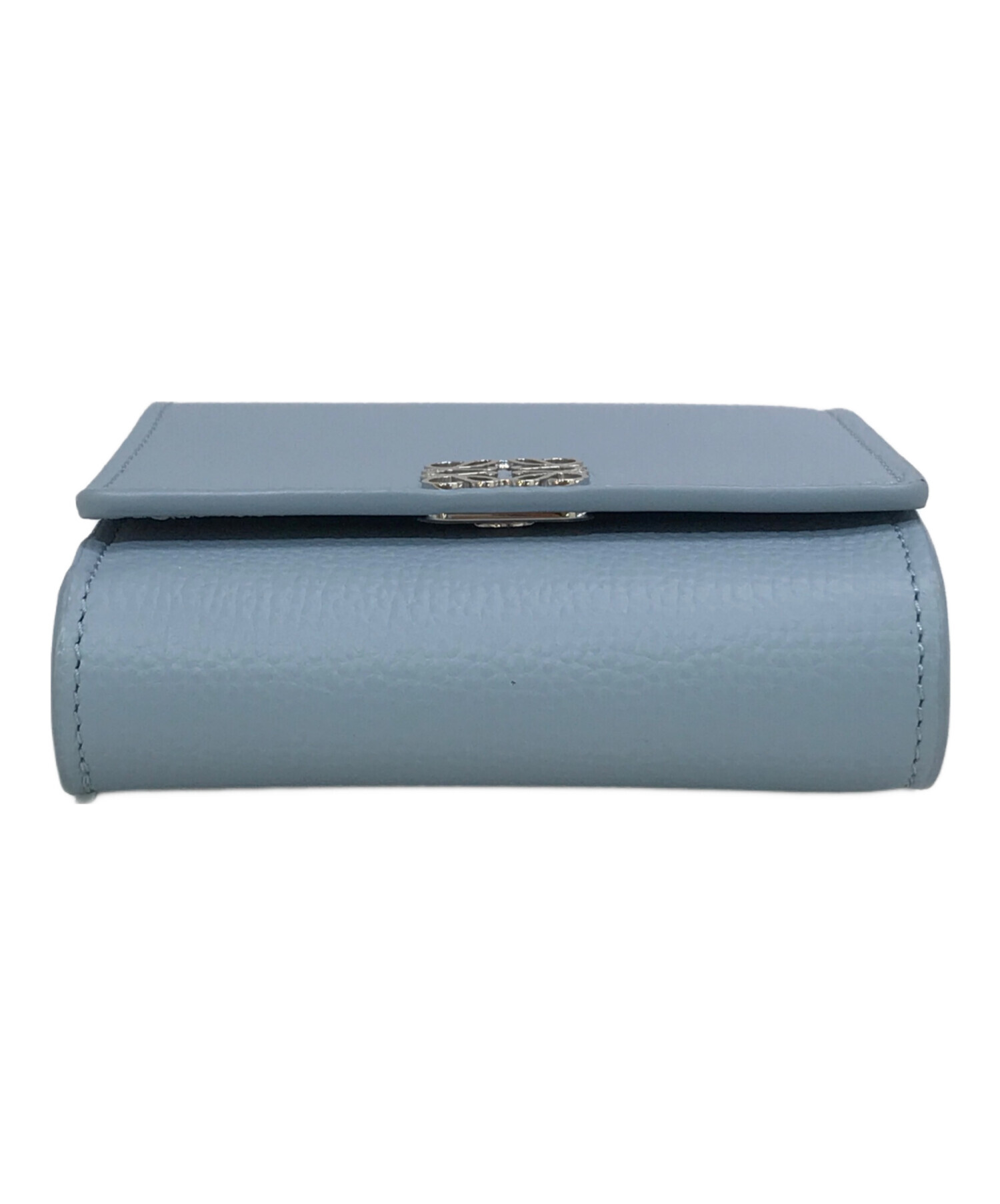 中古・古着通販】LOEWE (ロエベ) コンパクトフラップウォレット ブルー