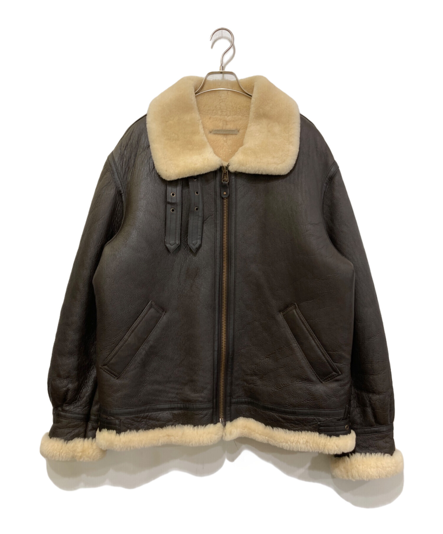 美品 US ARMY B-3 ムートンジャケット 中古・古着通販】US ARMY (ユーエスアーミー) B-3ムートンジャケット