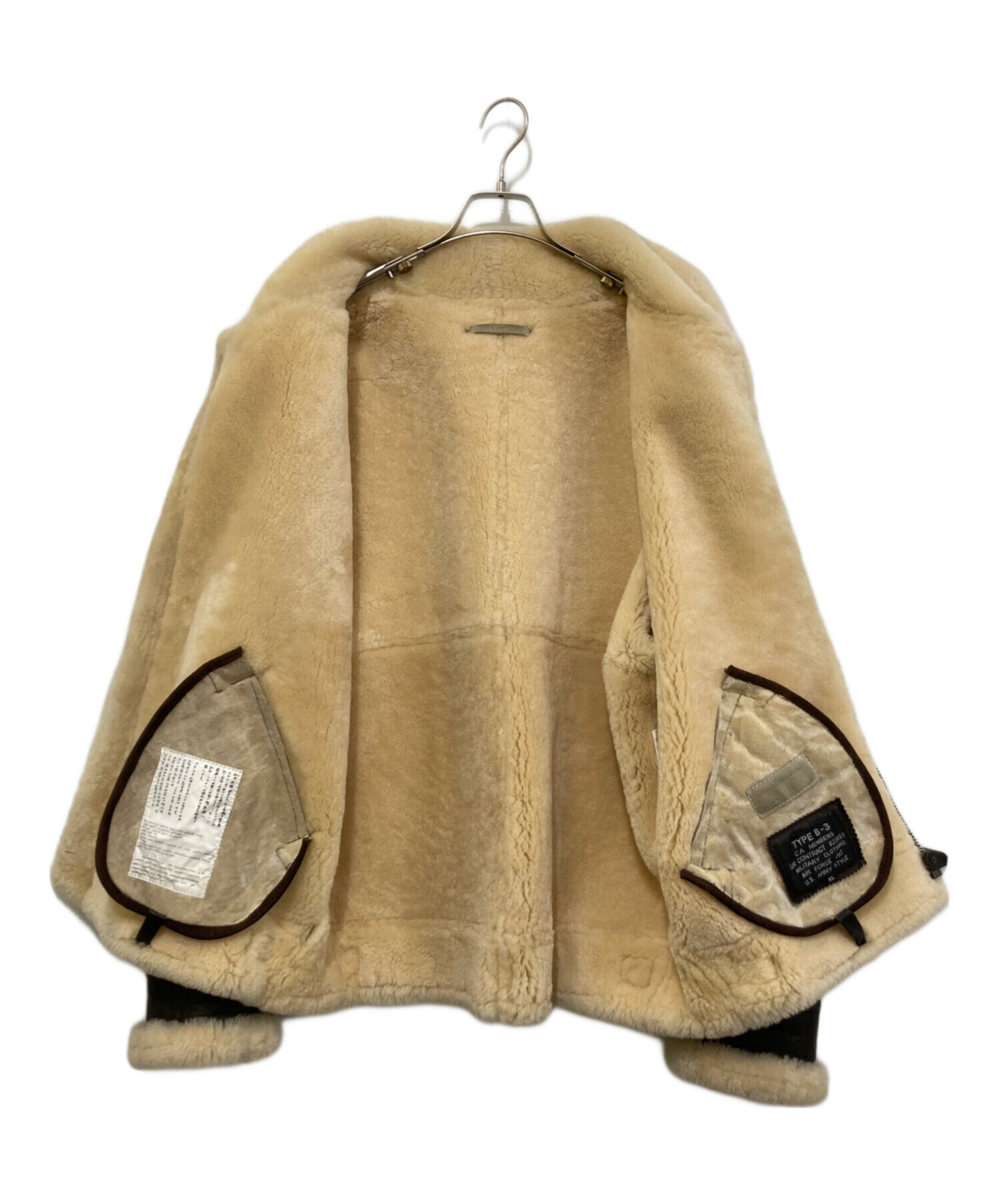 中古・古着通販】US ARMY (ユーエスアーミー) B-3ムートンジャケット
