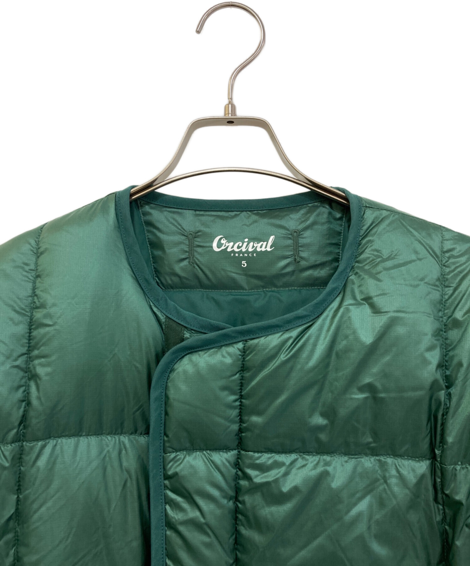中古・古着通販】ORCIVAL (オーシバル) ライトキルトダウンブルゾン 