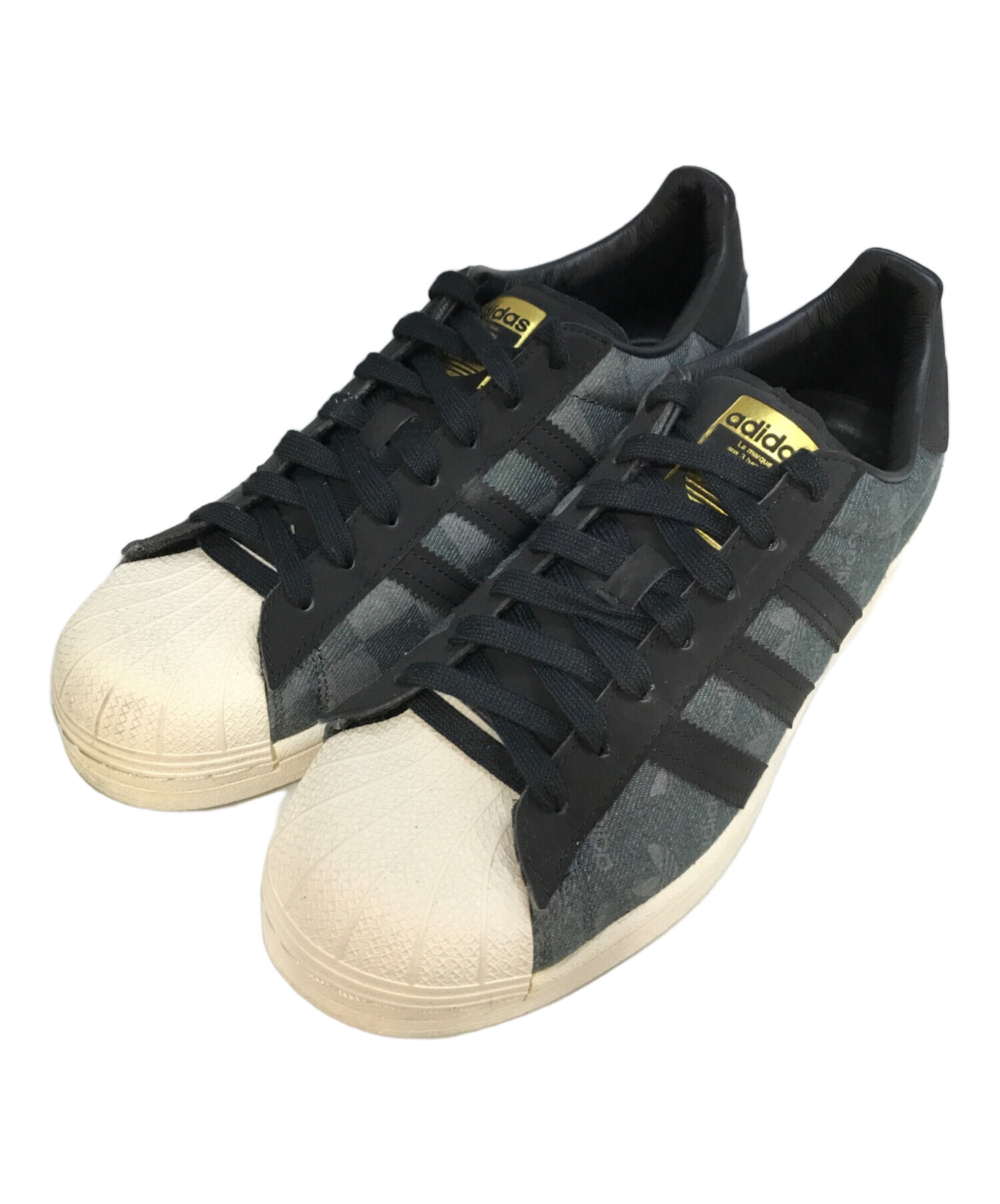 中古・古着通販】adidas (アディダス) Superstar GW3470 ブラック 