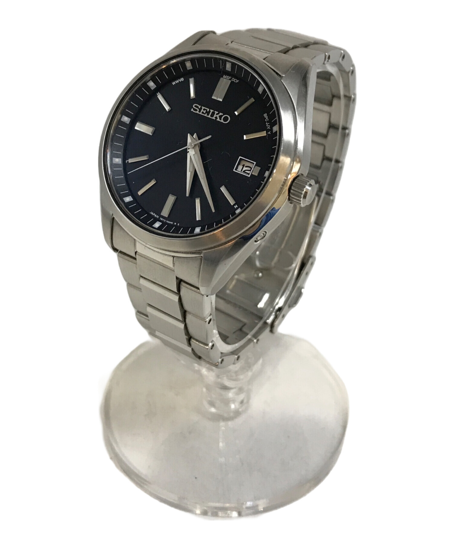 中古・古着通販】SEIKO (セイコー) 腕時計 7B72-0AC0 ブラック