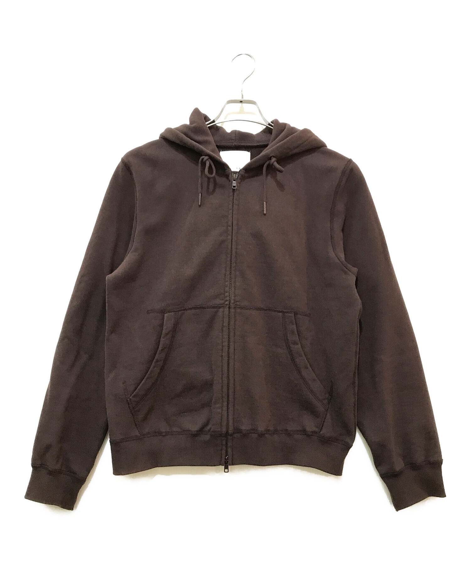 【即完品】KAIKO Double zip parka ブラウン サイズ2 中古・古着通販】kaiko (カイコー) DOUBLE ZIP PARKA KAIKO-24-101