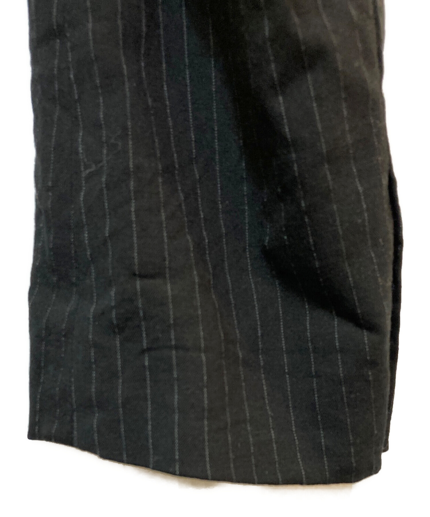 レア　COMME des GARCONS　ストライプジャケット　ブラック　XS 中古・古着通販】COMME des GARCONS (コムデギャルソン) ストライプ