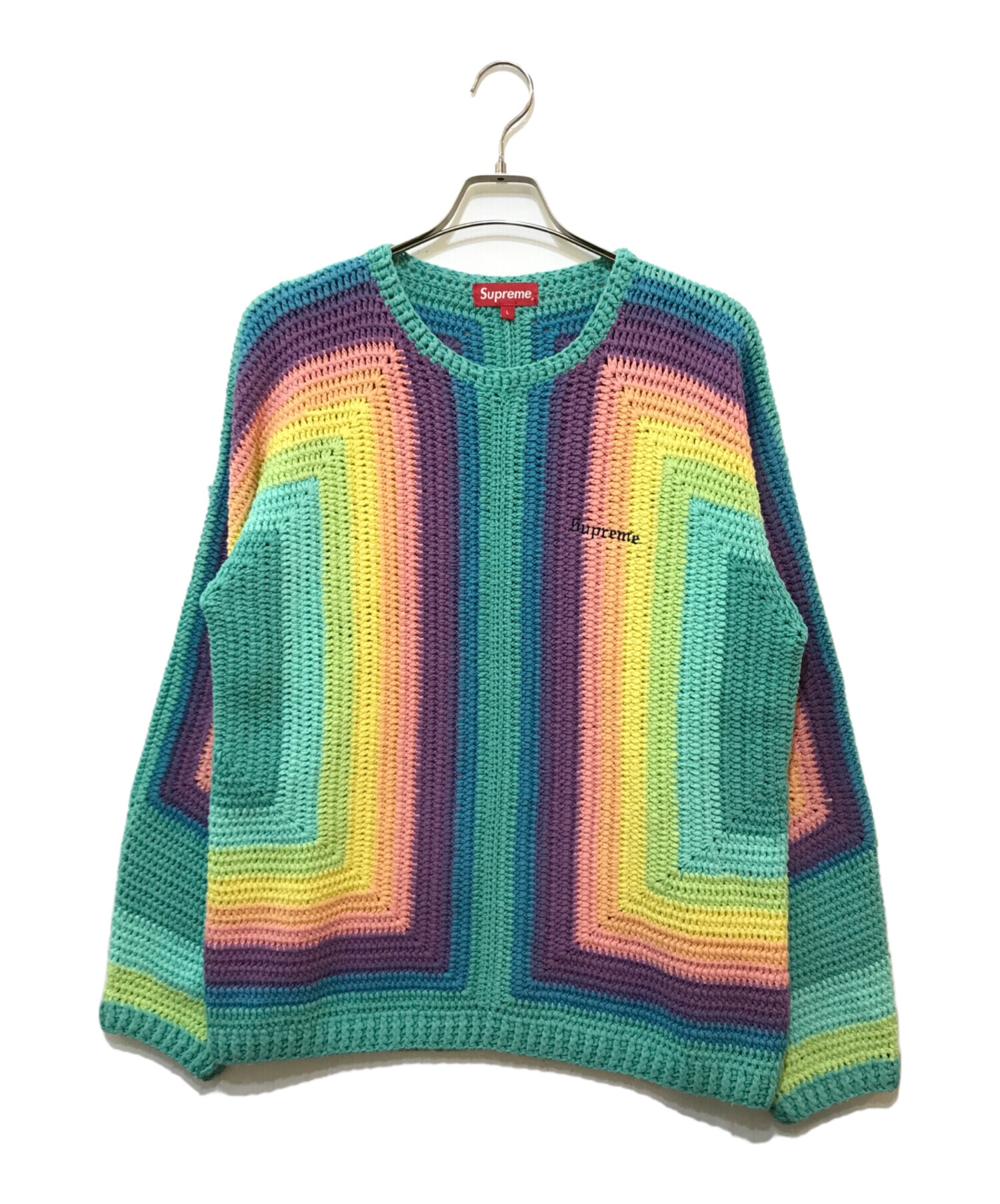 中古・古着通販】SUPREME (シュプリーム) Hand Crocheted Sweater 