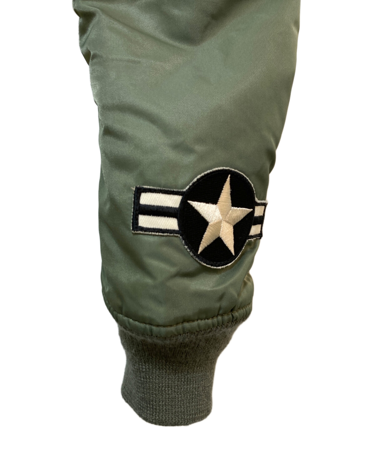 うじマット AVIREX スカジャン L ネイビー オリーブ うじマット様 専用