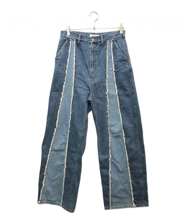 中古・古着通販】jieda (ジエダ) SWITCHING OVER DENIM PANTS 