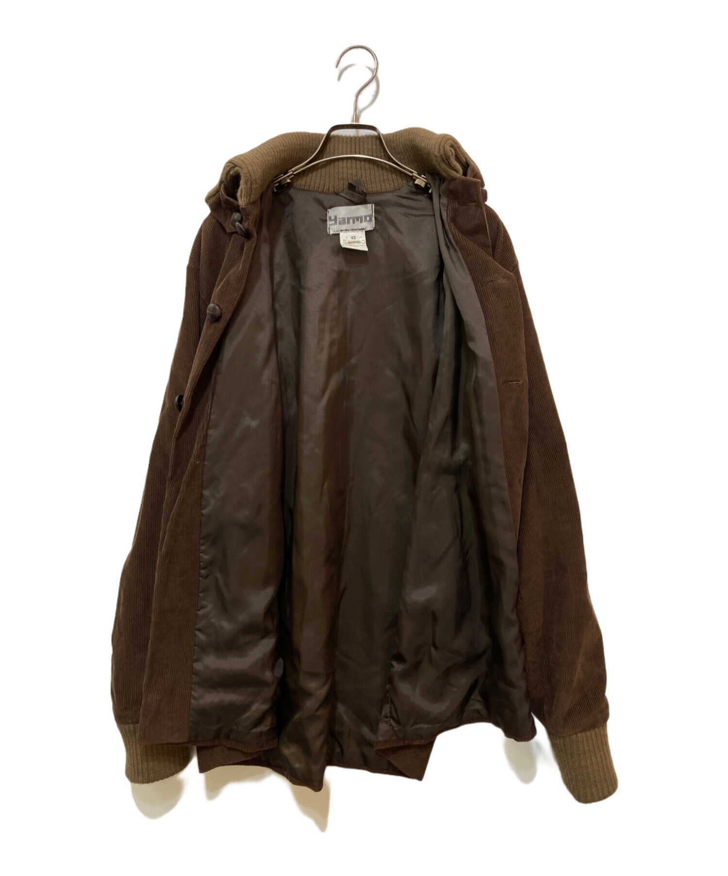 Yarmo ネイビー ドンキーコート サイズ42 Yarmo（ヤーモ）ドンキー