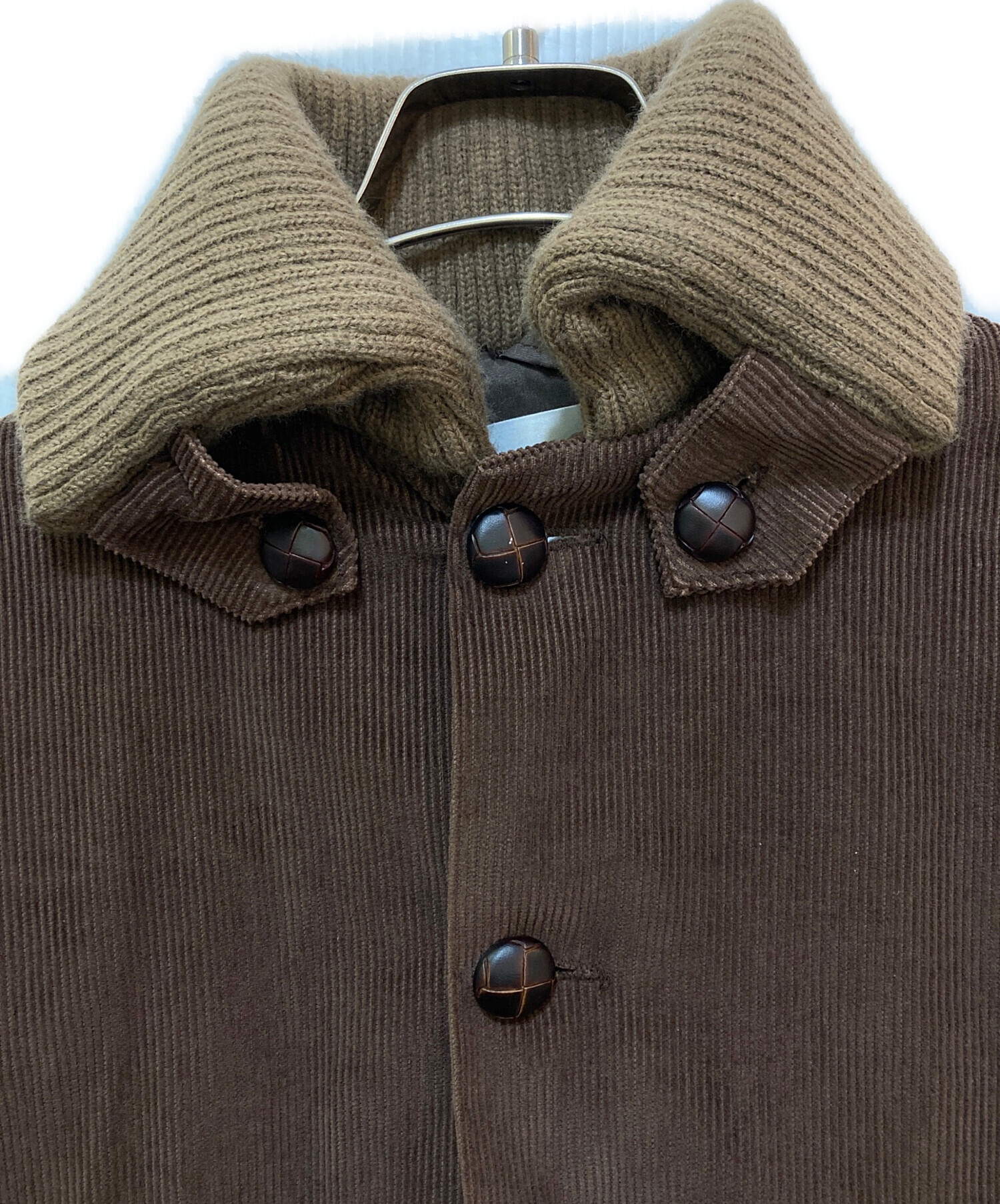 中古・古着通販】Yarmo (ヤーモ) ドンキーコート ブラウン サイズ:42