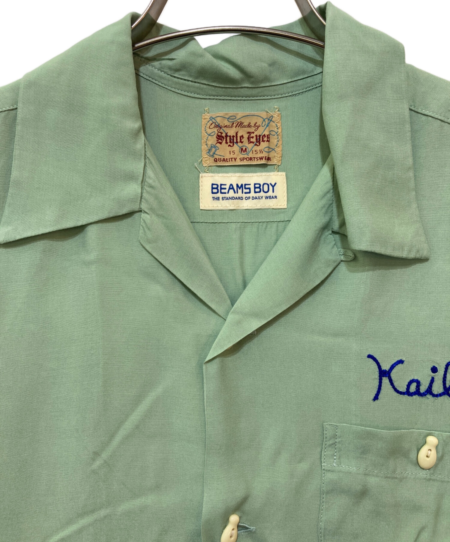 BEAMS BOY STYLEEYES BOWLING L/S SHIRTS | ヤマダウェブコム