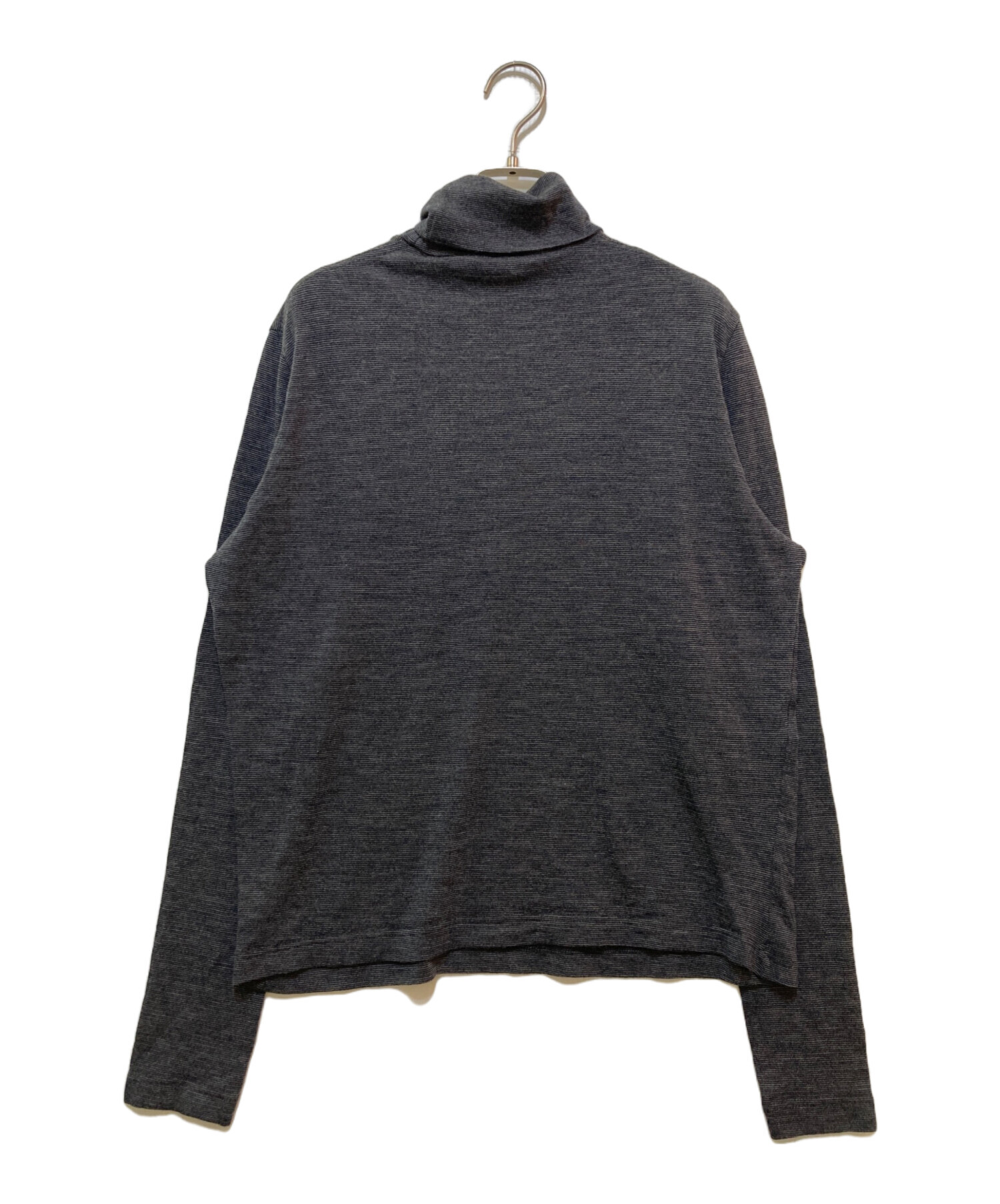 中古・古着通販】Zanone (ザノーネ) ハイネックカットソー ネイビー 