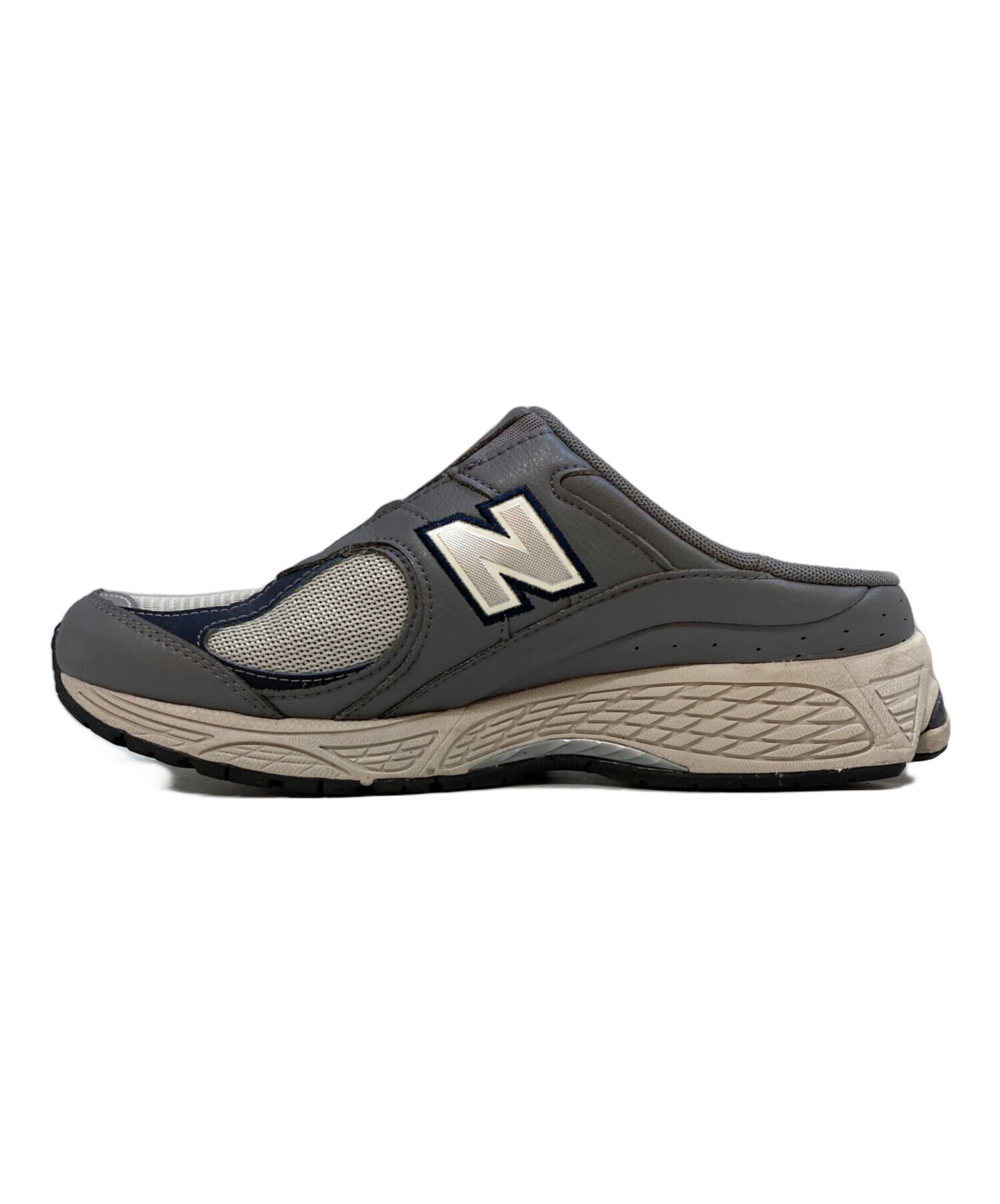 中古・古着通販】NEW BALANCE (ニューバランス) ミュール グレー 