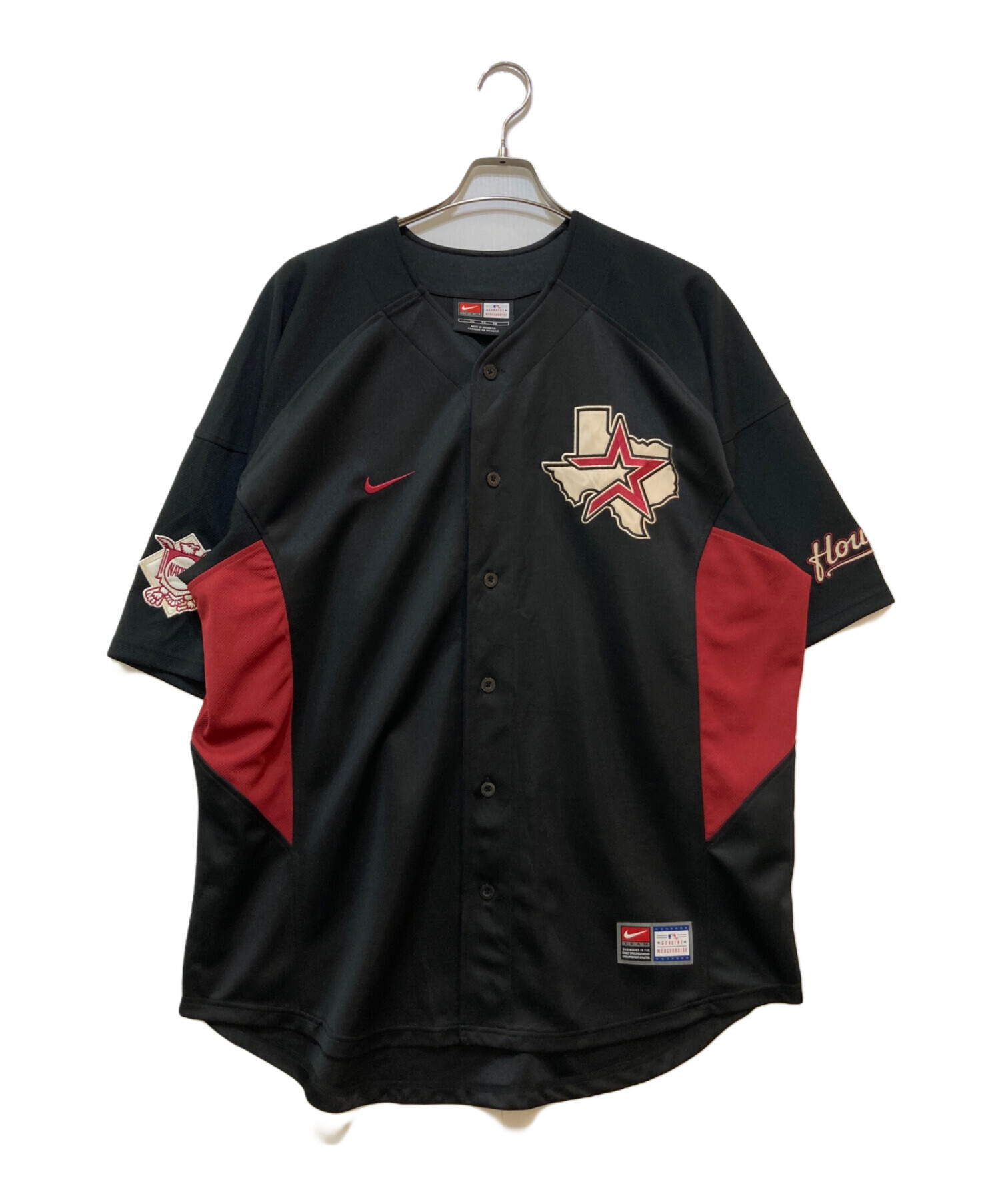 中古・古着通販】NIKE (ナイキ) オールドゲームシャツ ブラック サイズ 