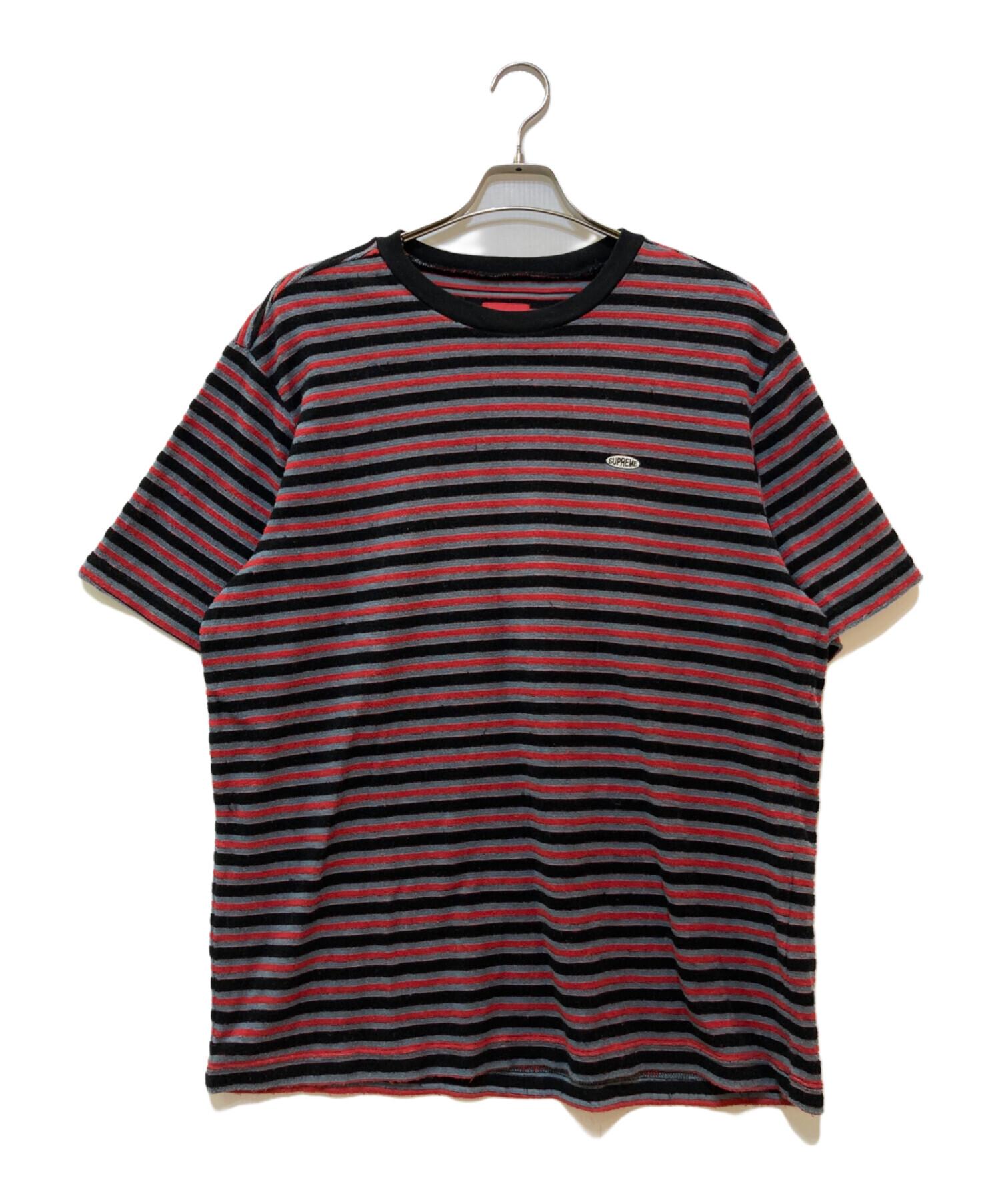 中古・古着通販】Supreme (シュプリーム) パイル地Tシャツ ブラック 