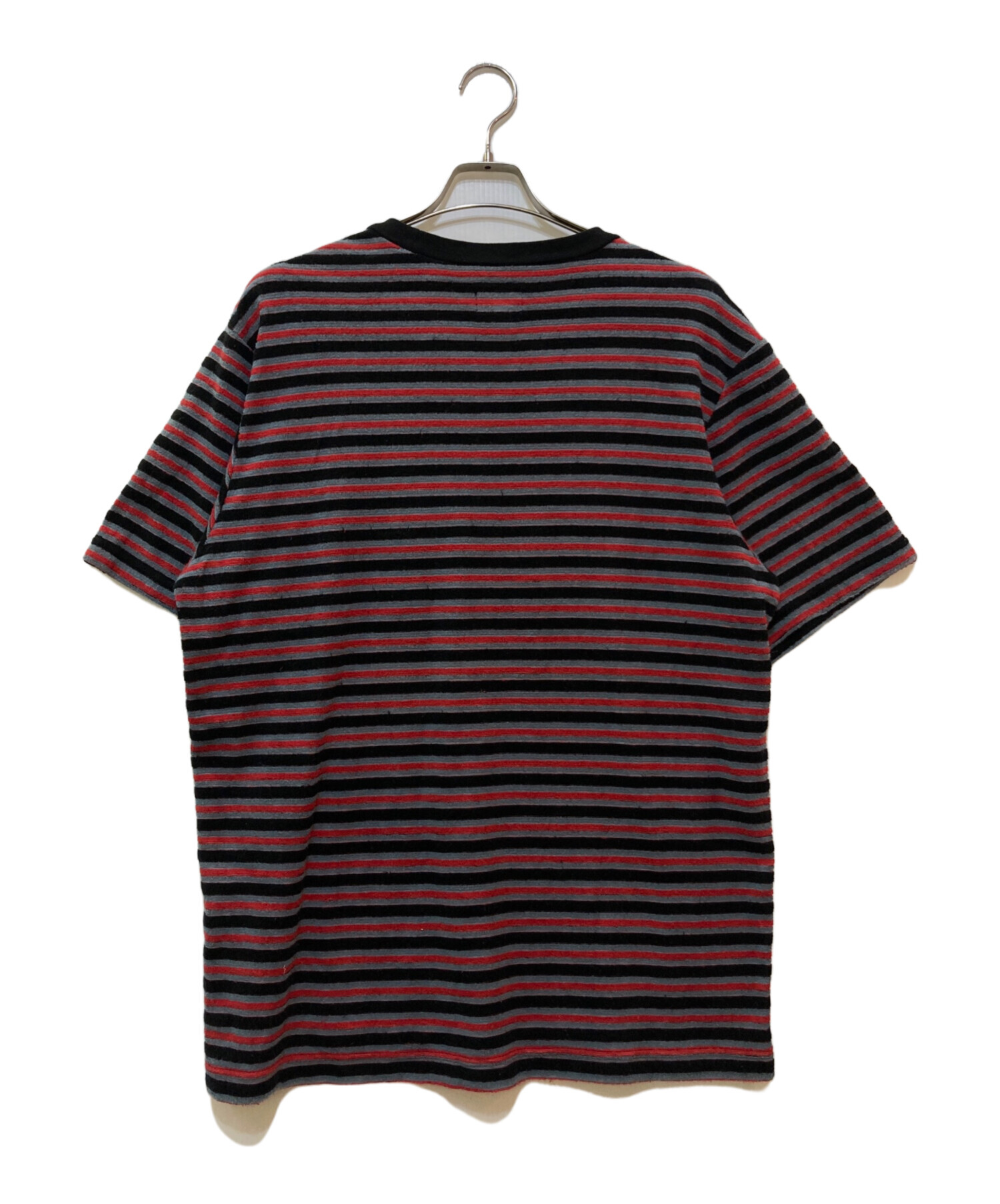 中古・古着通販】Supreme (シュプリーム) パイル地Tシャツ ブラック 
