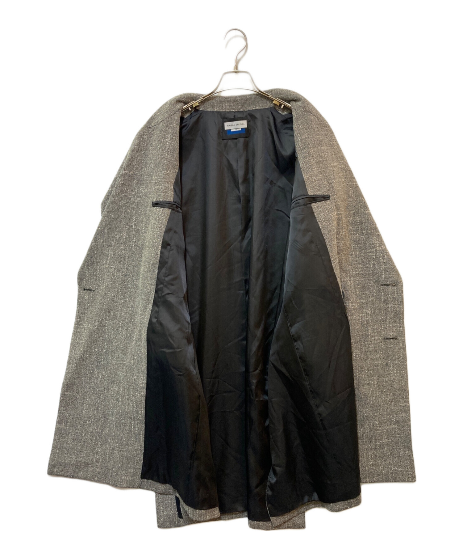 中古・古着通販】MAISON SPECIAL (メゾンスペシャル) ツイードピークド 