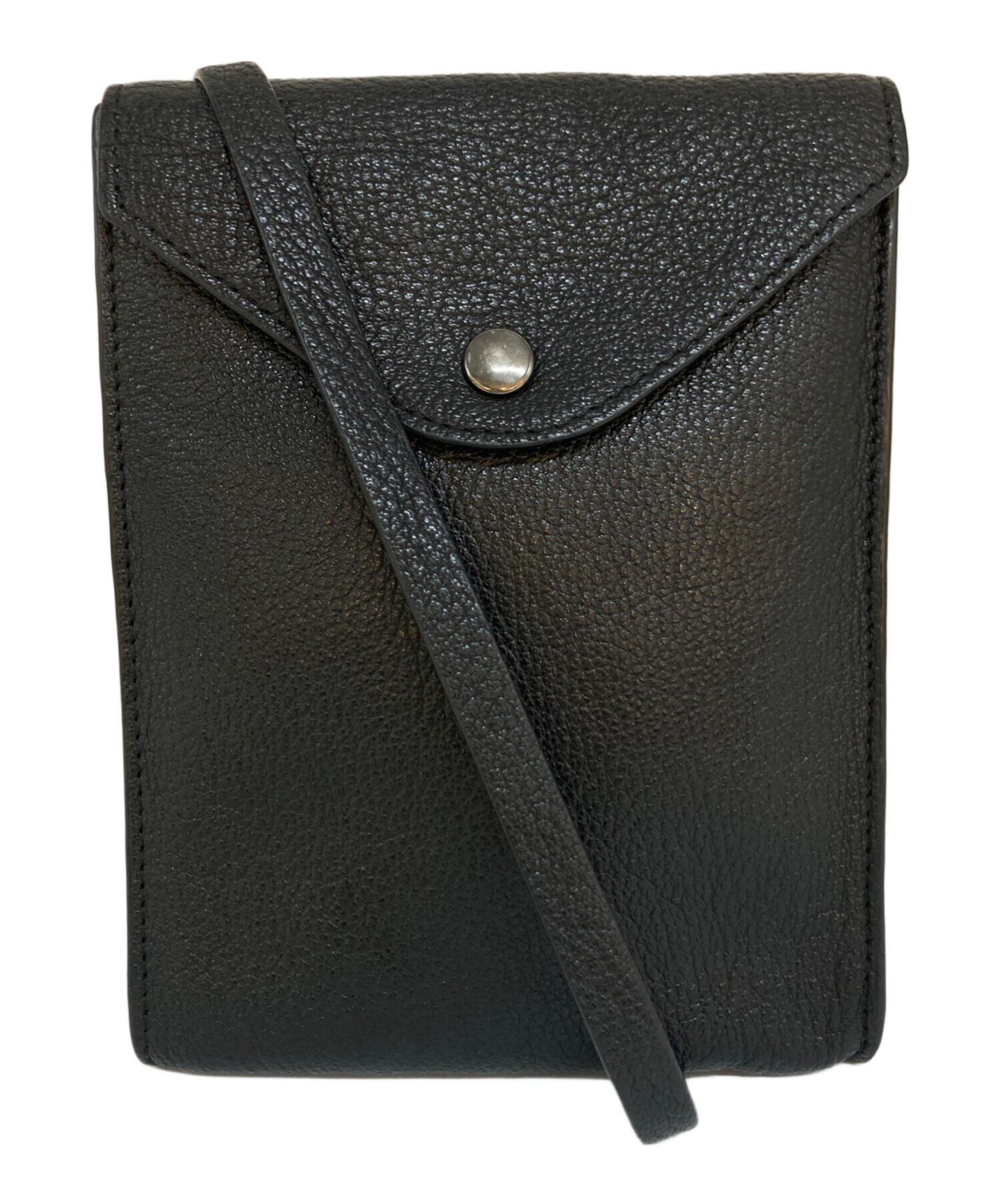 中古・古着通販】LEMAIRE (ルメール) ENVELOPPE WITH STRAP ブラック