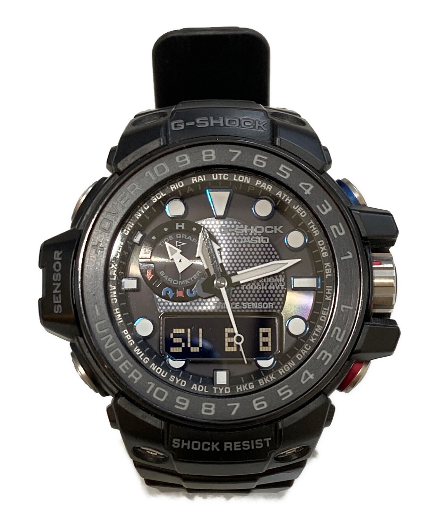 中古・古着通販】CASIO (カシオ) 腕時計 gwn-1000b ブラック｜ブランド