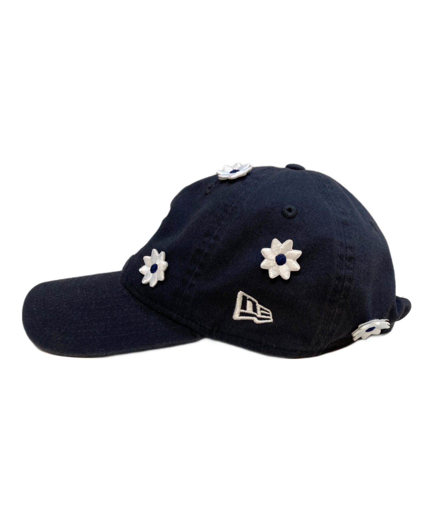 中古・古着通販】New Era (ニューエラ) 3D FLOWER CAP ネイビー