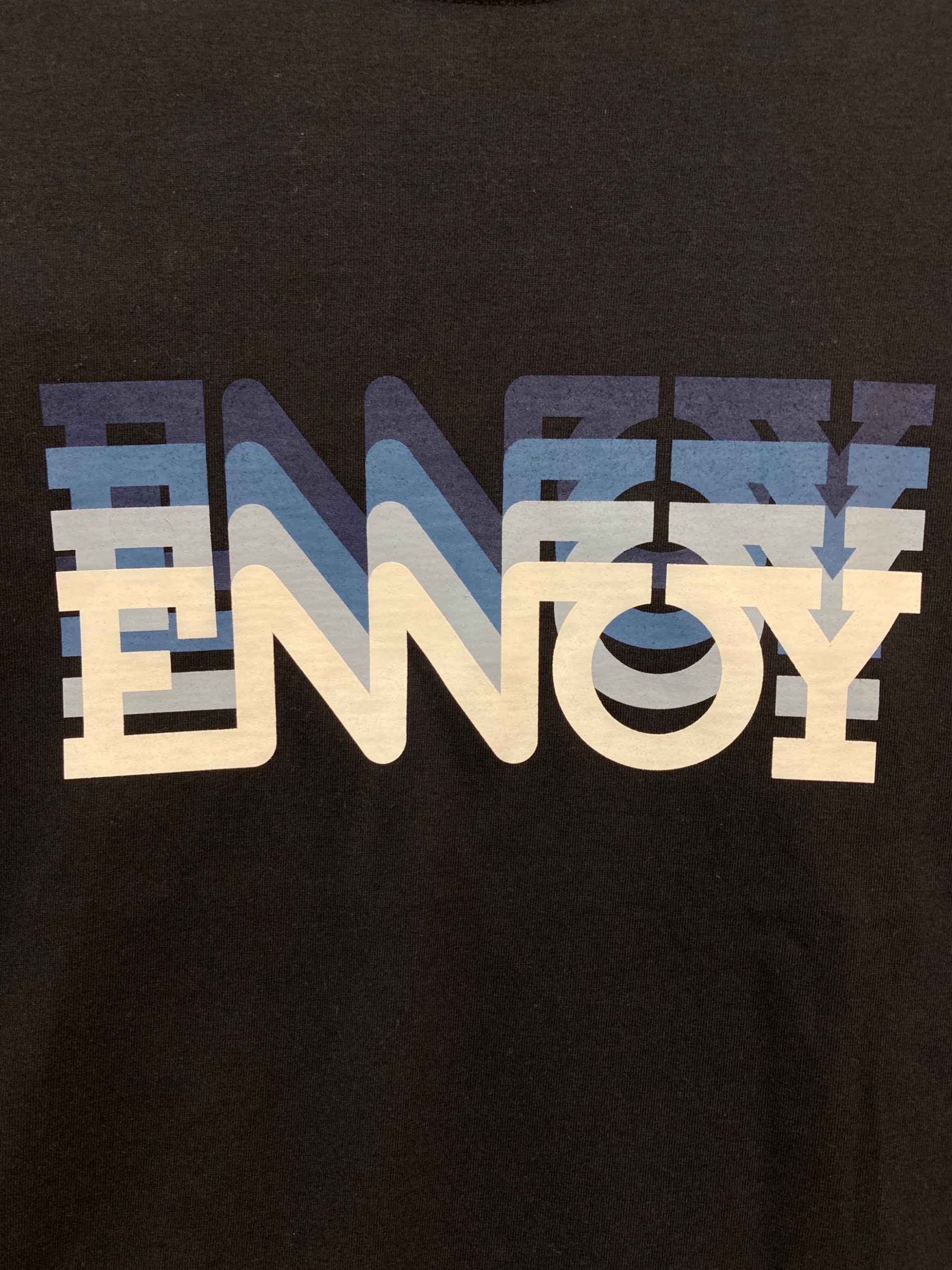ENNOY(エンノイ) / ELECTRIC LOGO GRADATION TEE/M/コットン/WHT