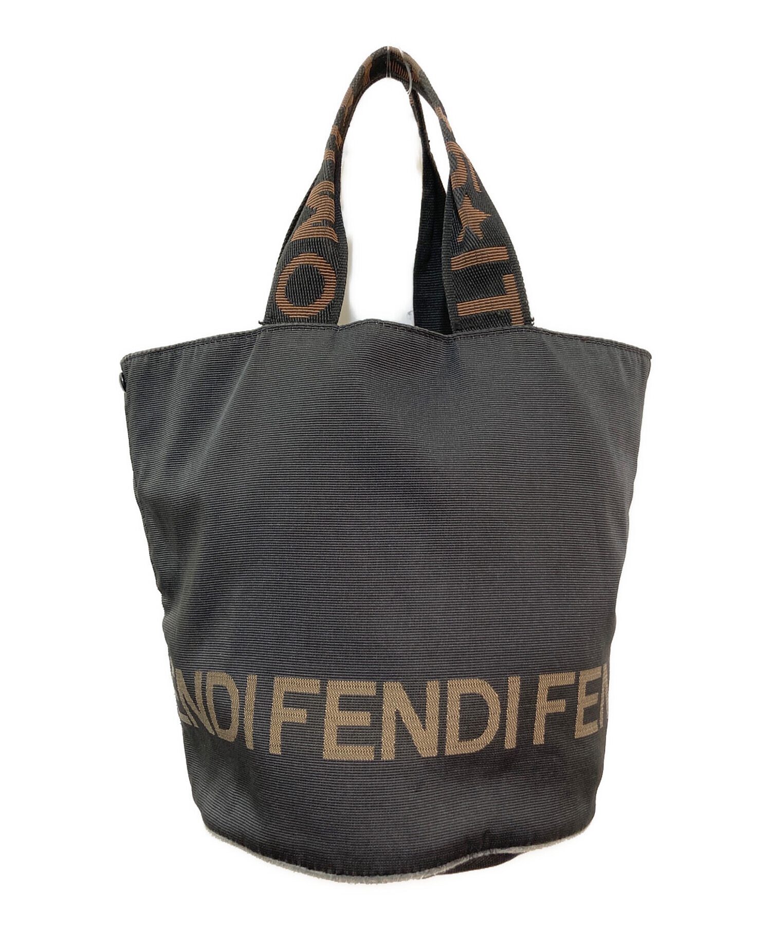 FENDI ハンドバック 中古・古着通販】FENDI (フェンディ) ハンドバッグ 26526 ブラック
