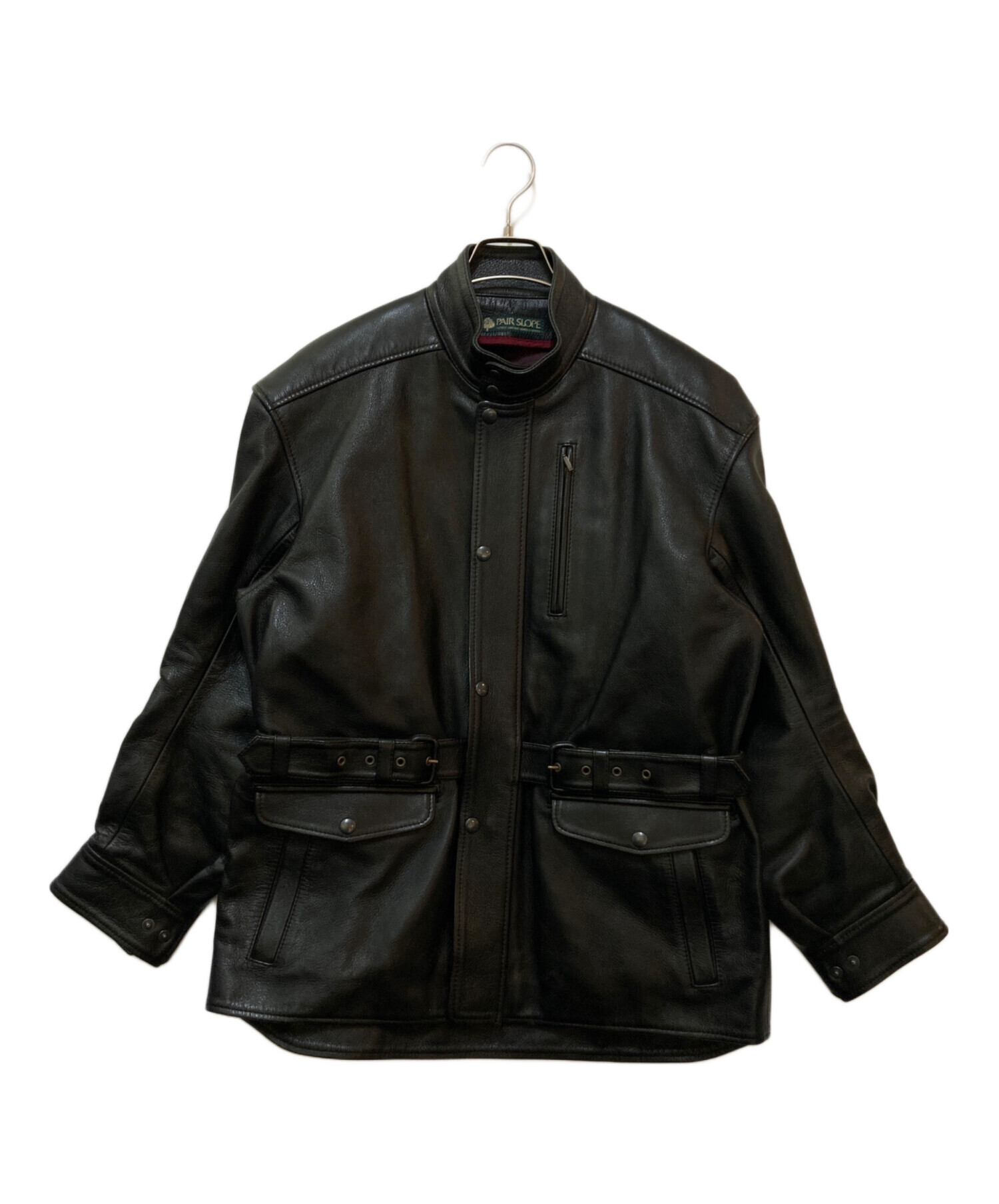 中古・古着通販】PAIR SLOPE (ペアスロープ) レザージャケット