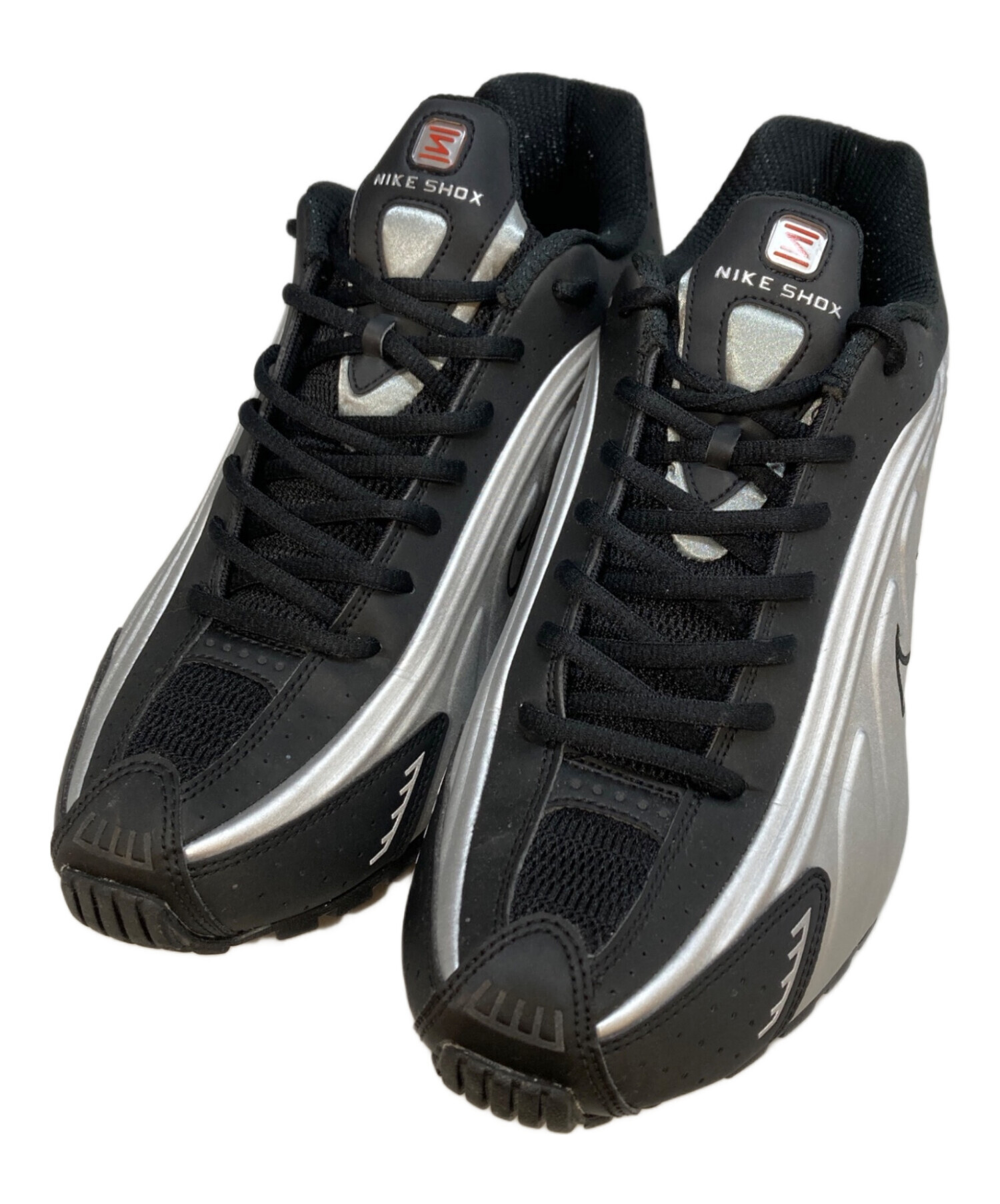 中古・古着通販】NIKE (ナイキ) SHOX R4 METALLIC SILVER/METALLIC 